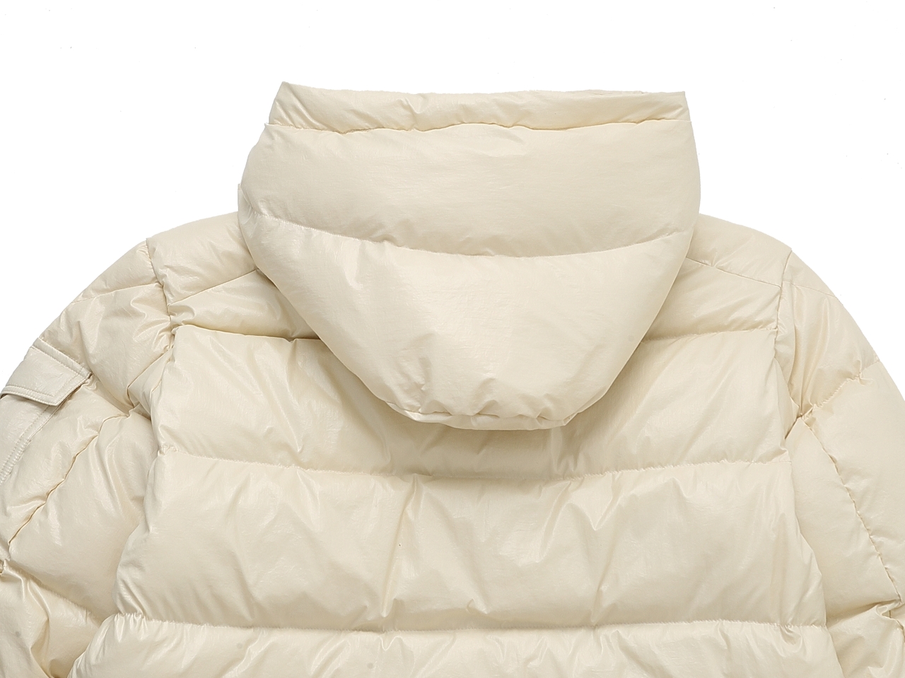 Moncler Down Jacket White Duck Down Black M-l-xl