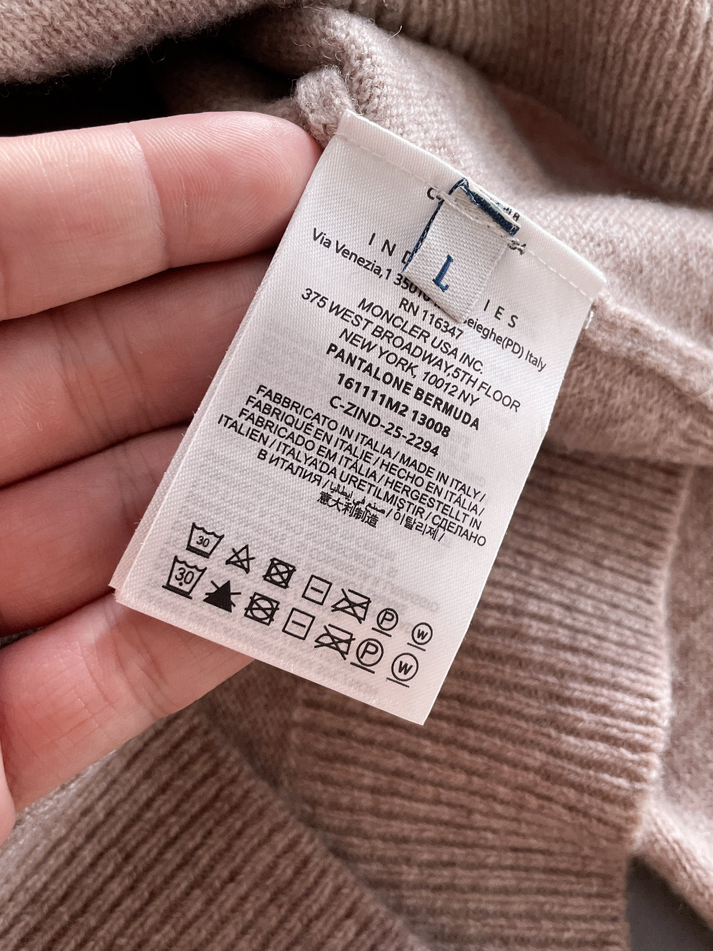 Moncler Basic Clothing Wool S-m-l-xl