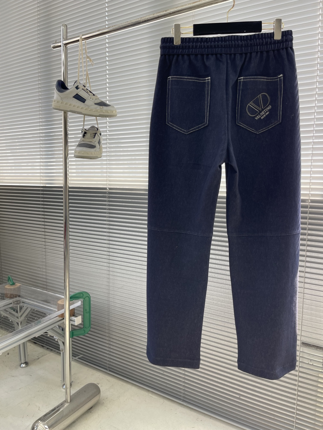 Sports Pants Cotton Blue M-l-xl