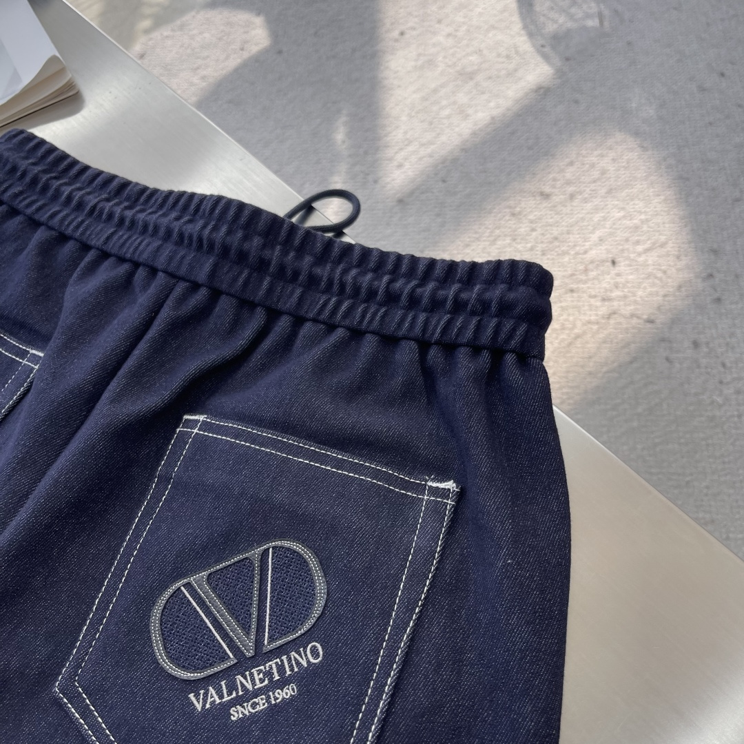 Sports Pants Cotton Blue M-l-xl