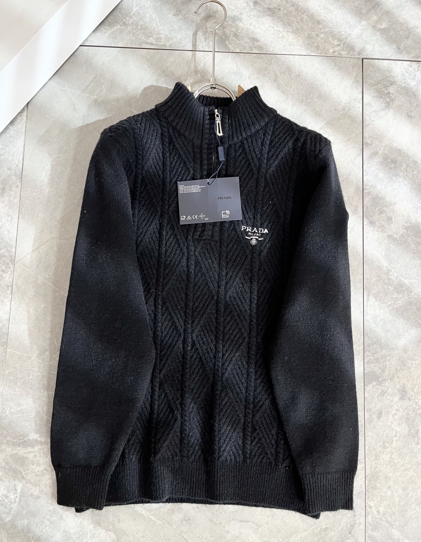 Prada Male Basic Clothing Wool M-l-xl