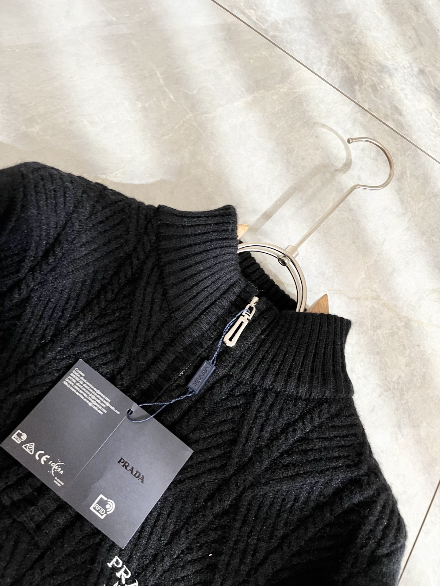 Prada Male Basic Clothing Wool M-l-xl