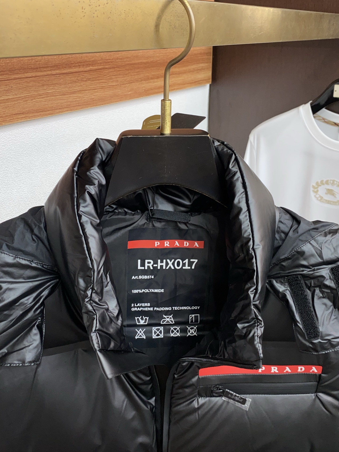 Prada Down Vest White Duck Down M-l-xl