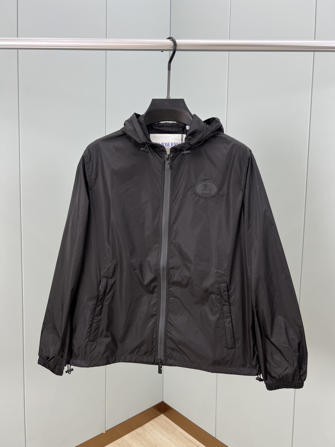 Burberry Basic Clothing Cotton Black Hooded M-xl