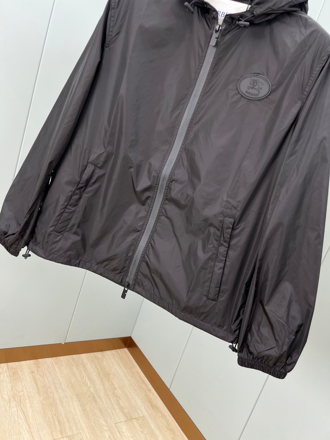 Burberry Basic Clothing Cotton Black Hooded M-xl