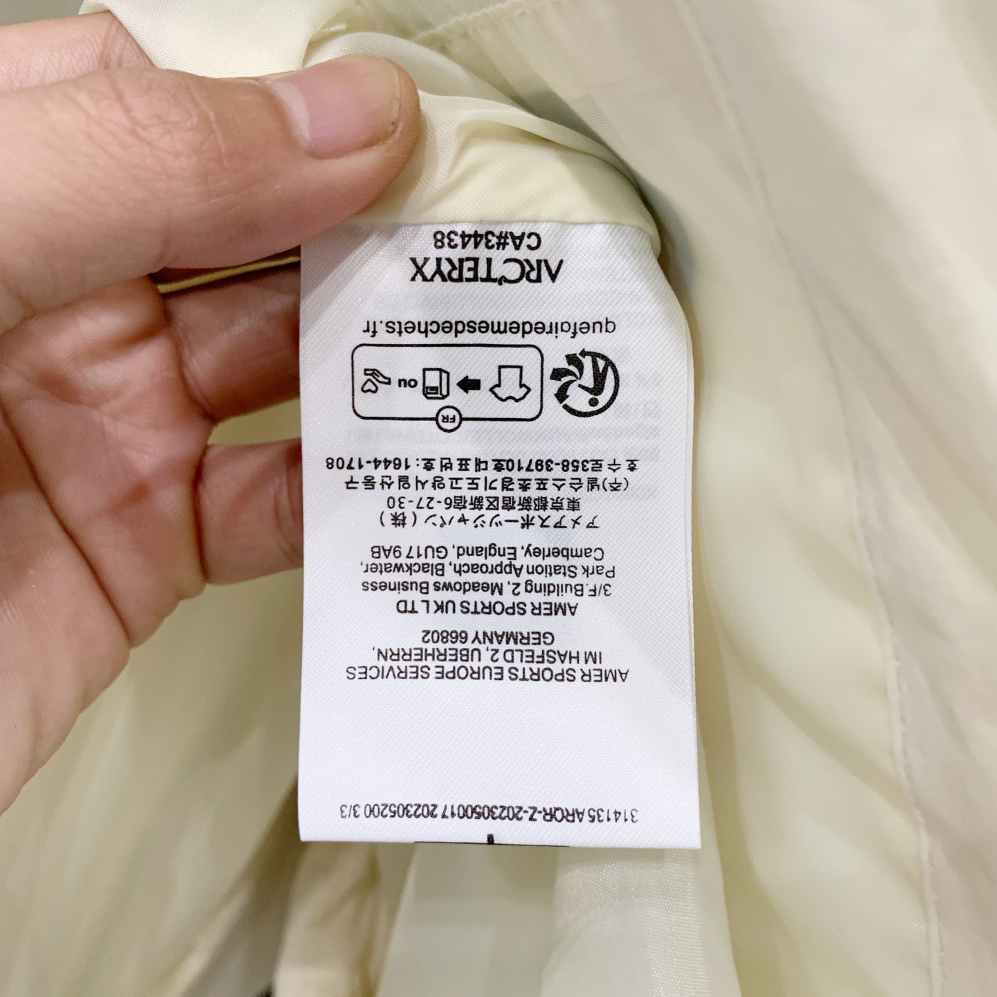 Arcteryx Basic Clothing Cotton S-m-xl