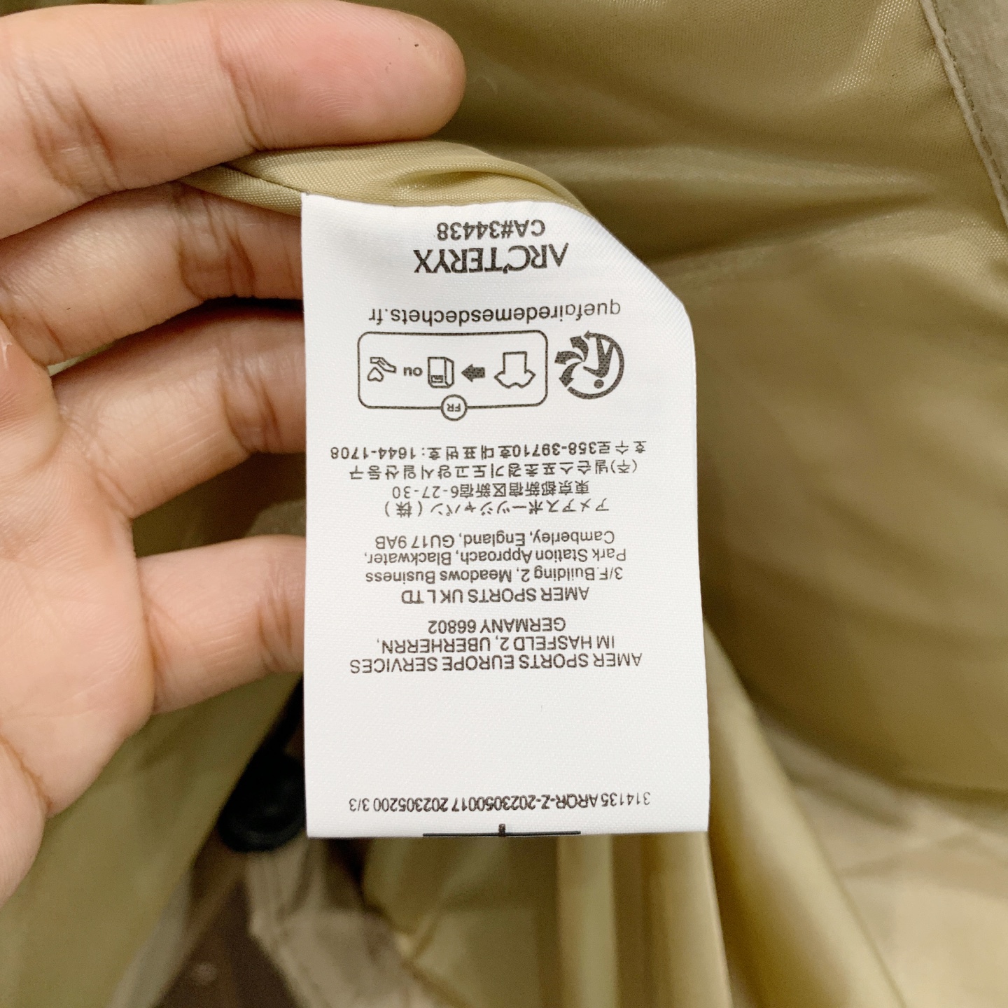 Arcteryx Basic Clothing Cotton S-m-xl
