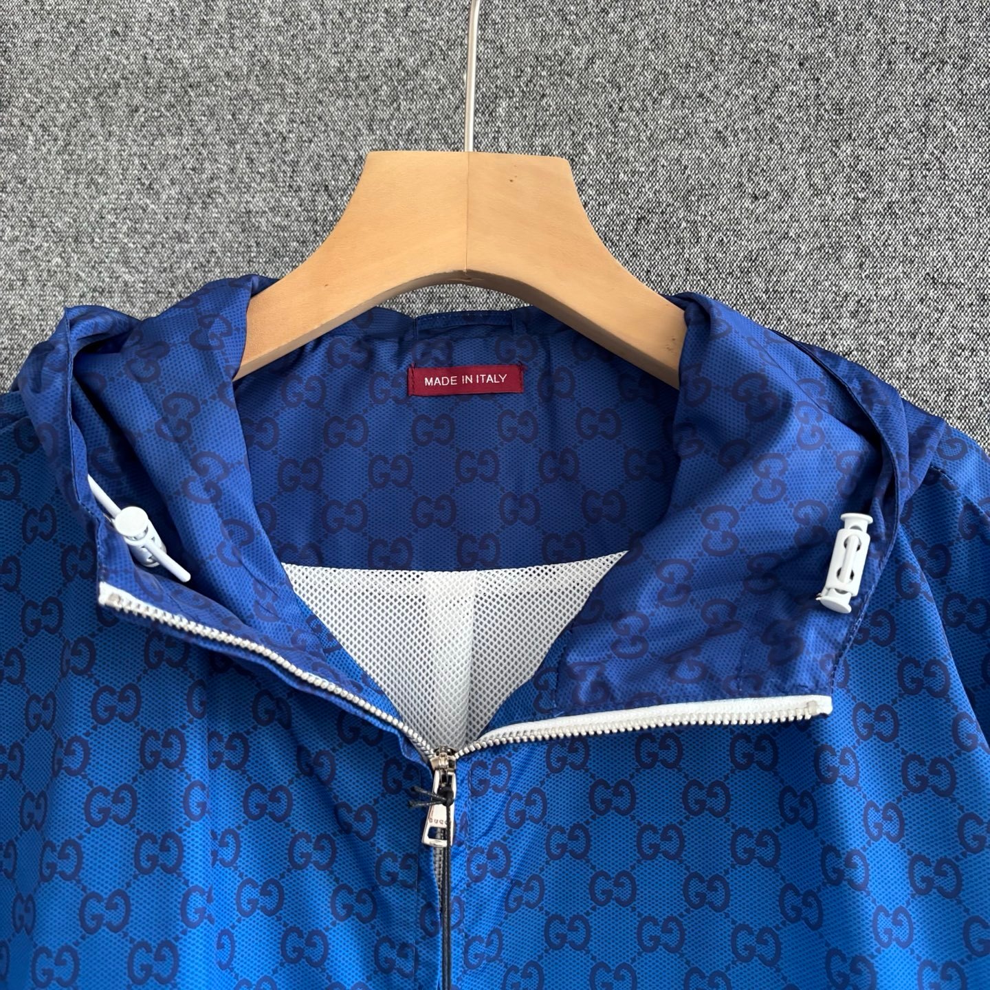 Gucci Couple Basic Clothing White Hooded M-xl