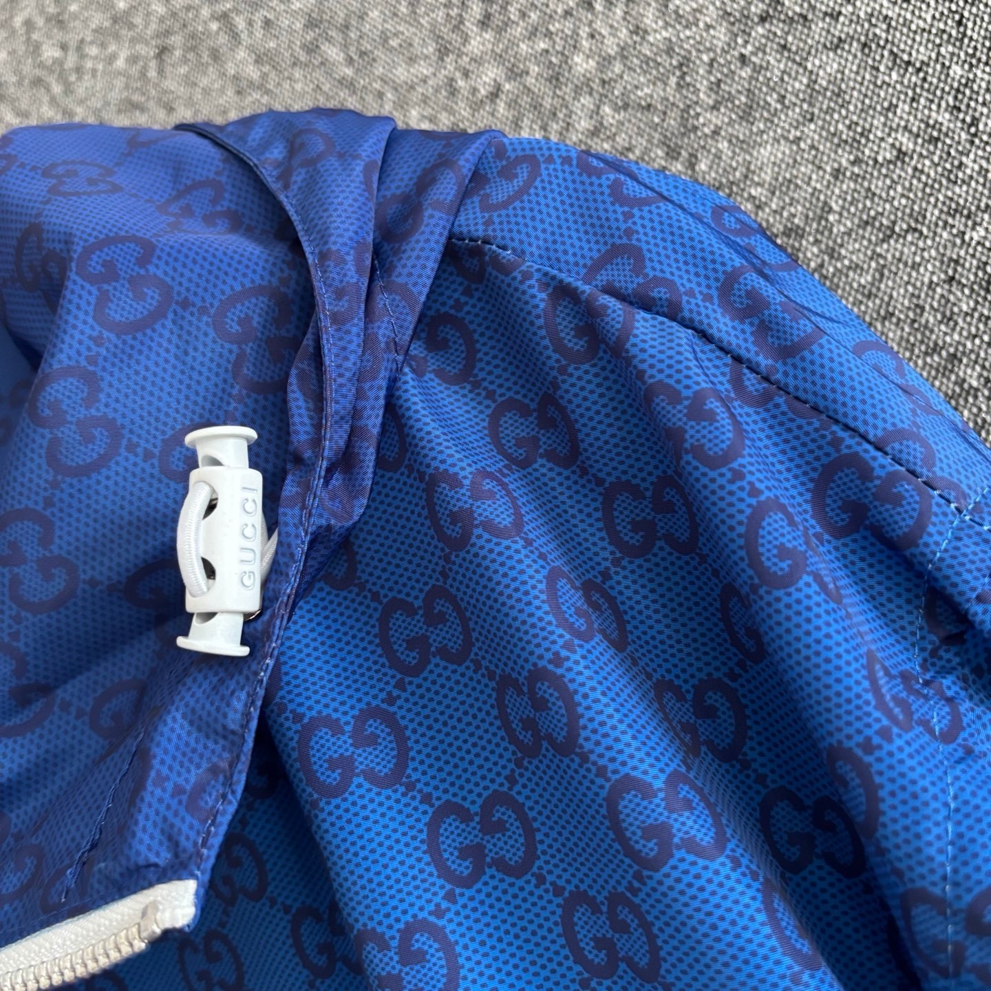 Gucci Couple Basic Clothing White Hooded M-xl