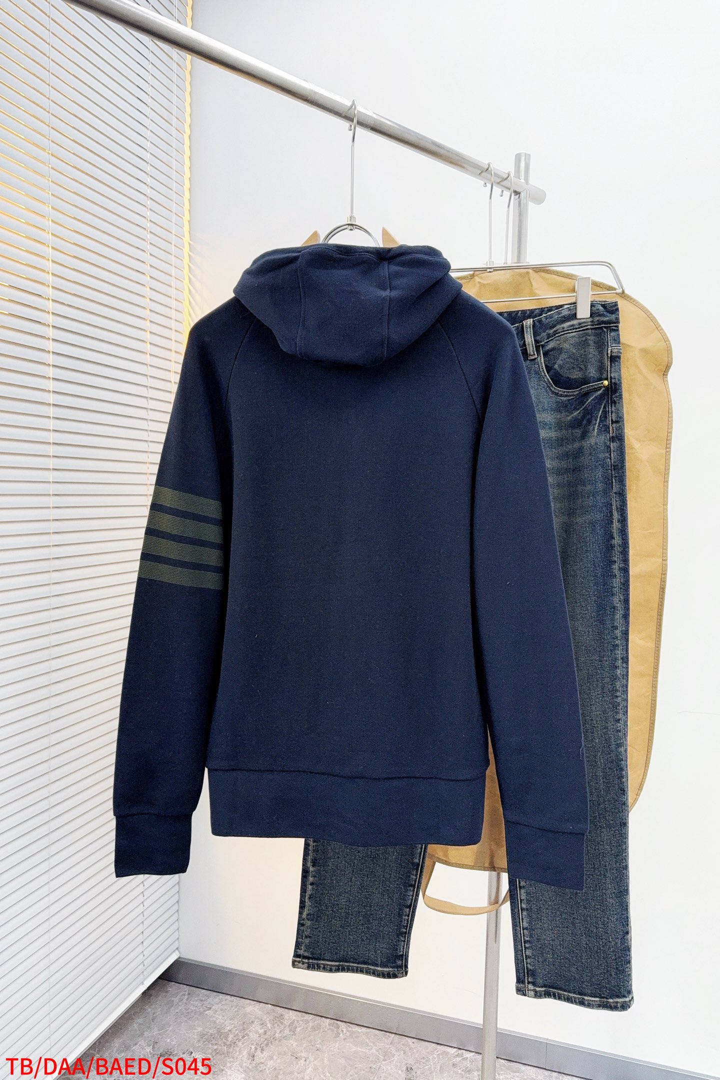 Thom Browne Hoodie Cotton Hooded S-l
