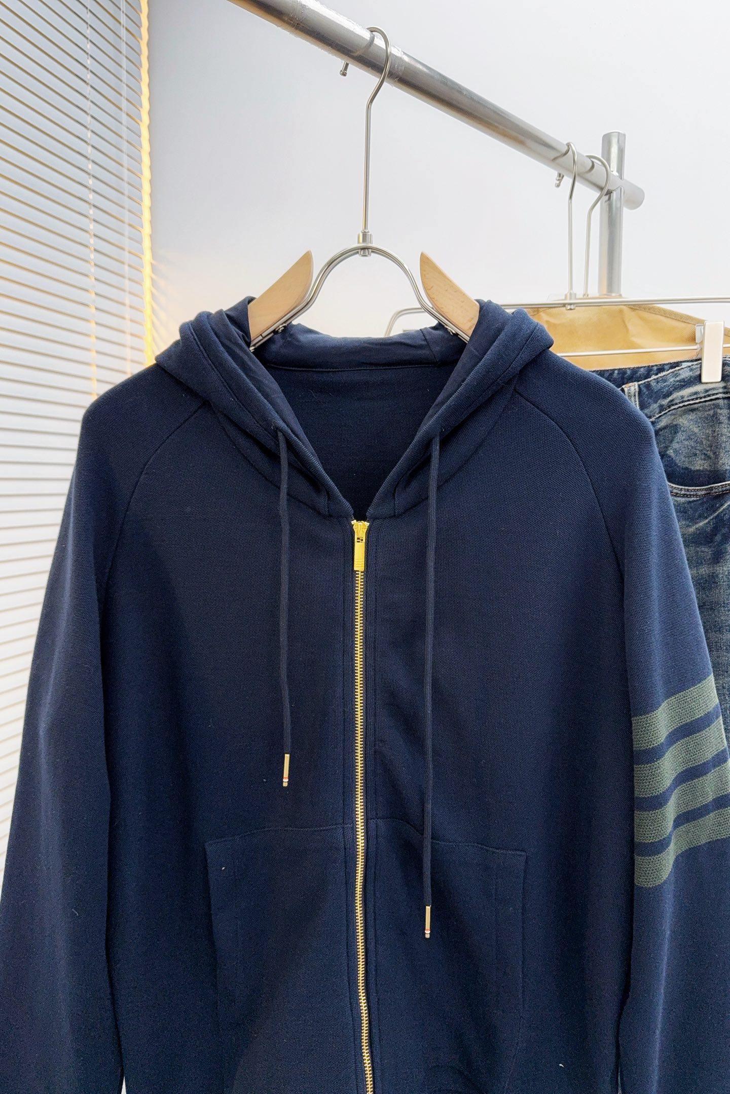 Thom Browne Hoodie Cotton Hooded S-l