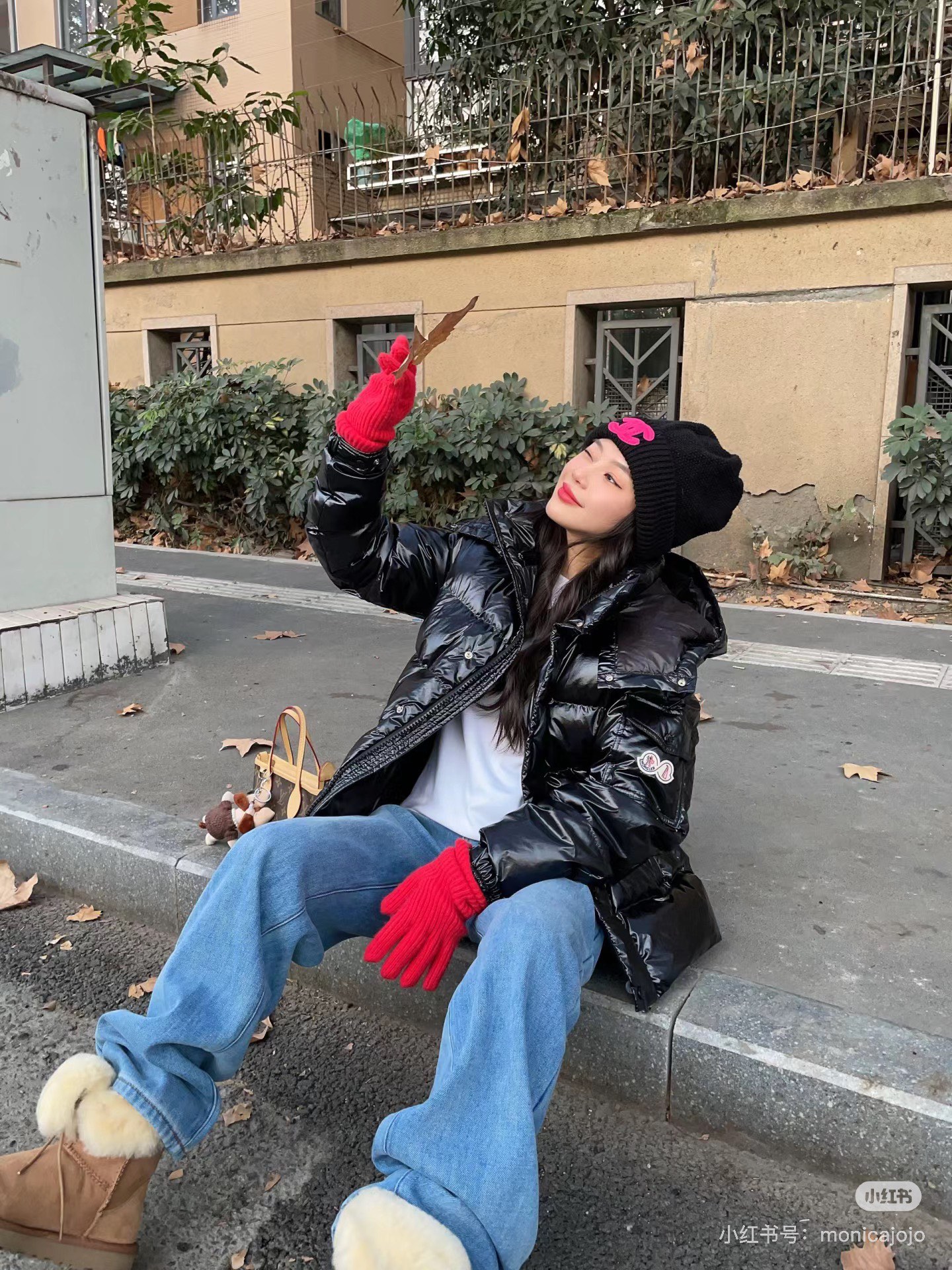 Moncler Down Jacket White Duck Down Black M-l-xl