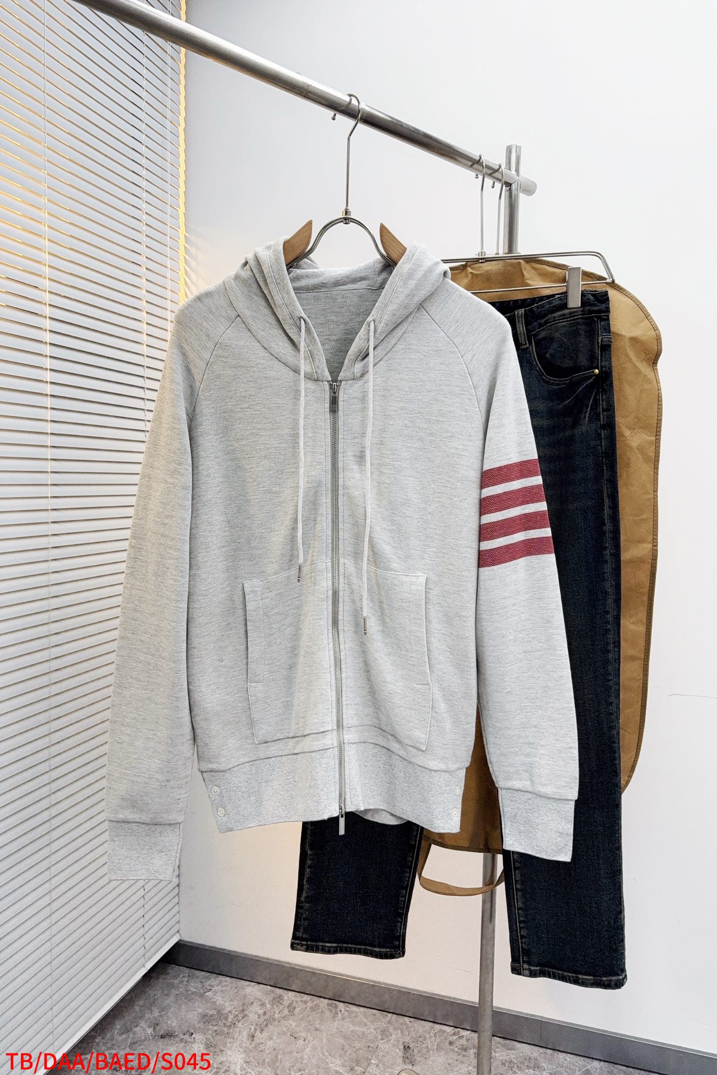 Thom Browne Hoodie Cotton Hooded S-l