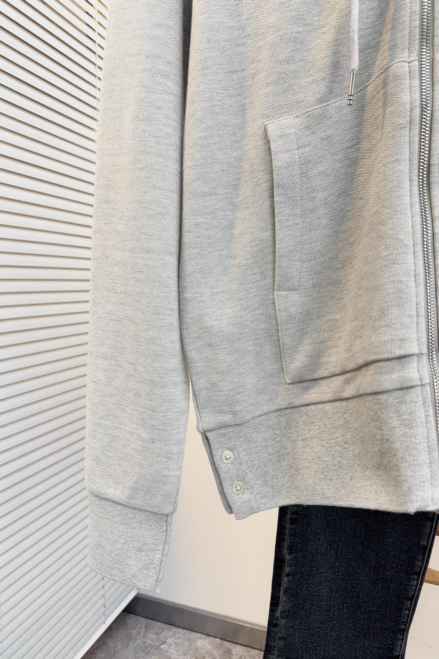 Thom Browne Hoodie Cotton Hooded S-l