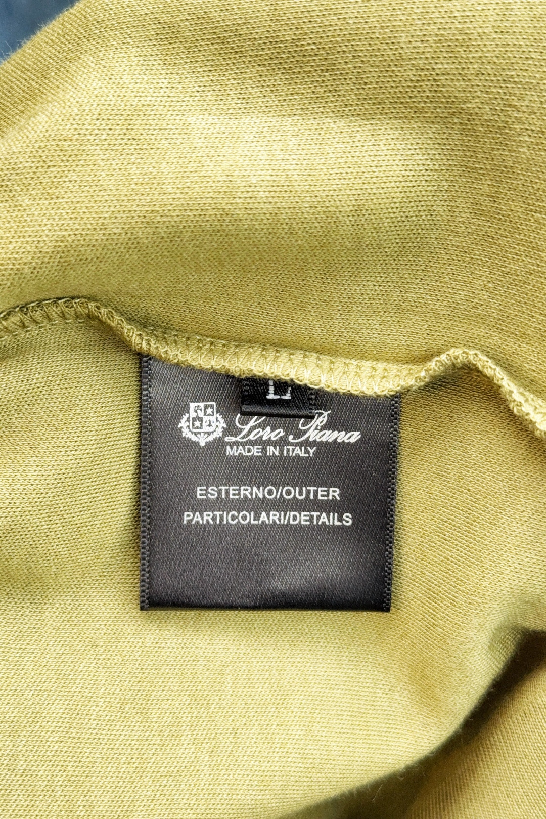 Loro Piana Male Basic Clothing Wool Loose Fit S-m-l-xl