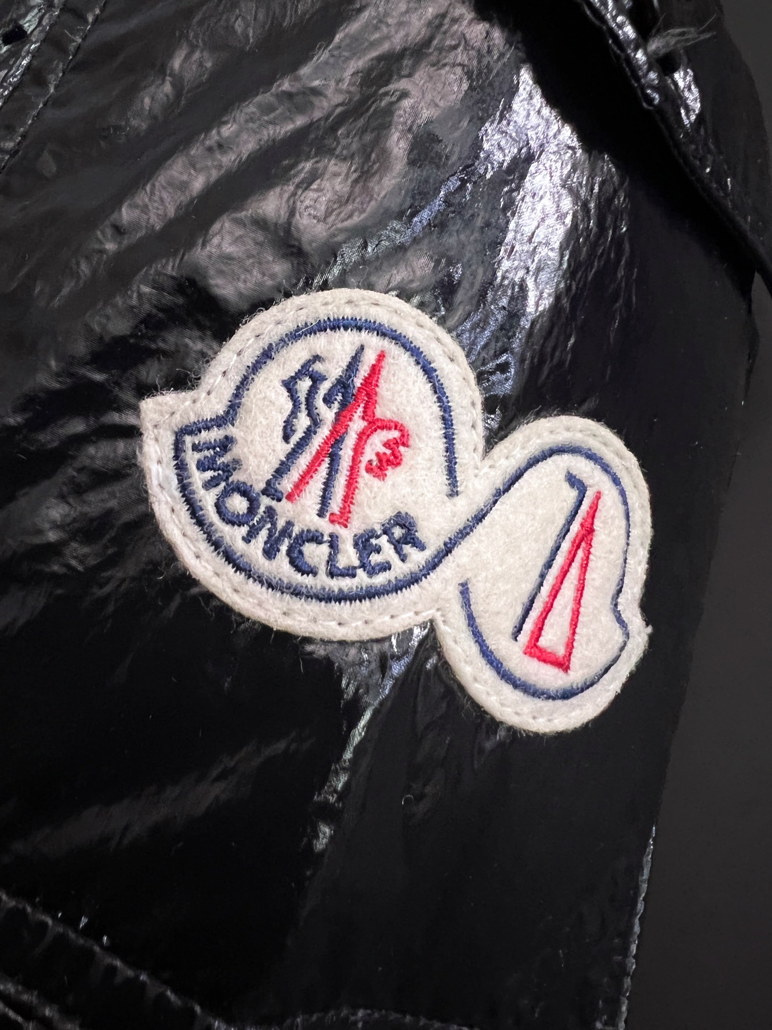 Moncler Down Jacket White Duck Down Black M-l-xl