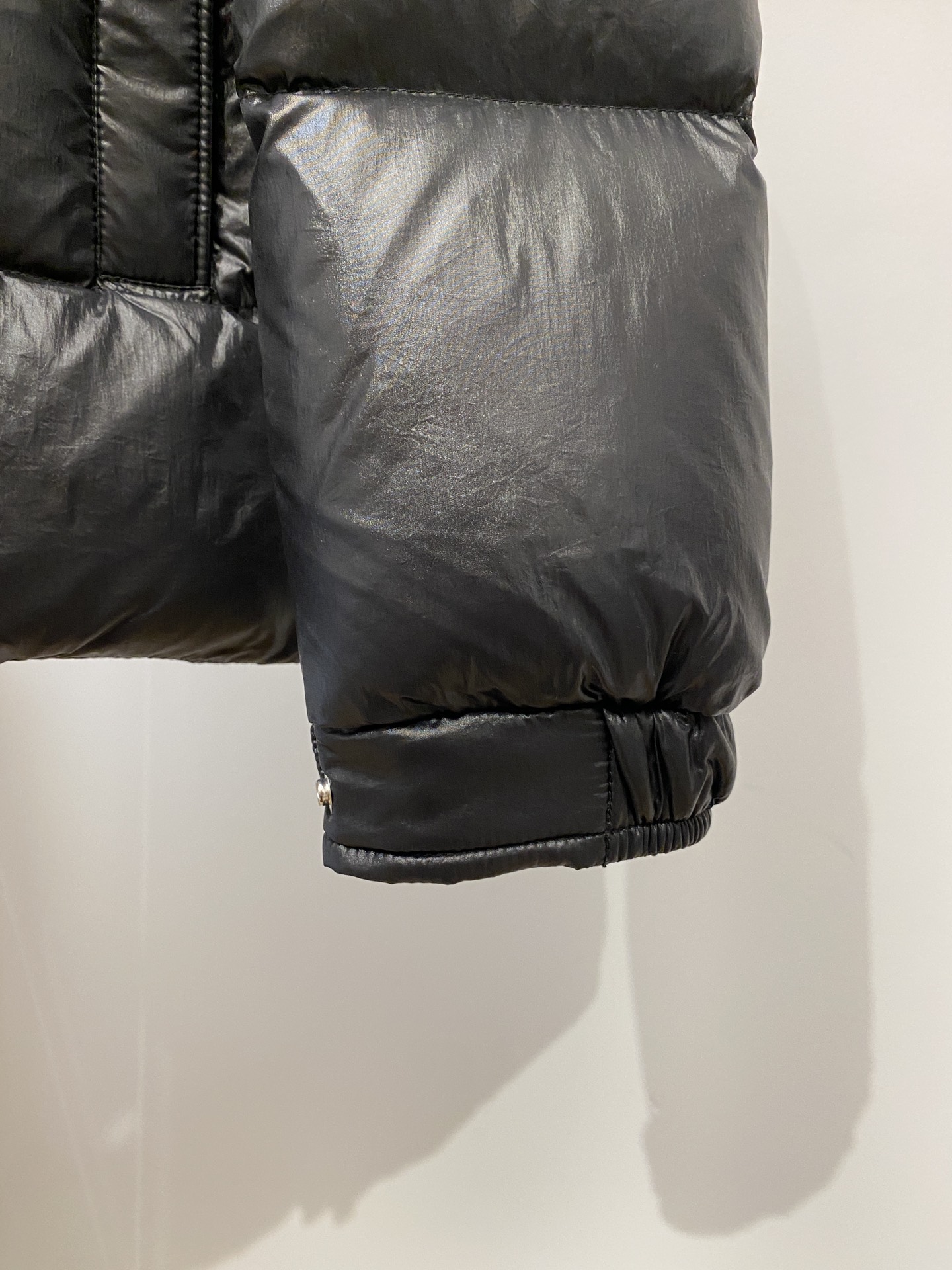 Moncler Down Jacket White Duck Down Black M-l-xl