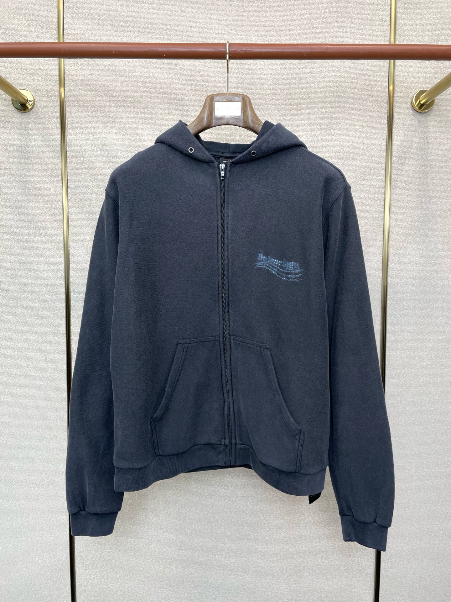 Balenciaga Male Basic Clothing Hooded S-l-xl