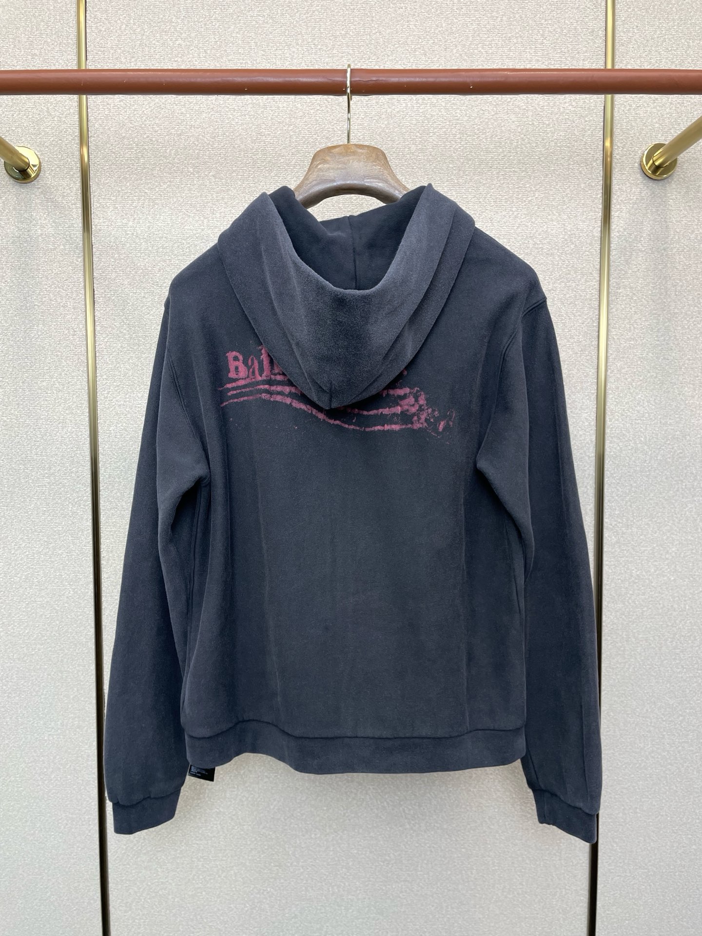 Balenciaga Male Basic Clothing Hooded S-l-xl