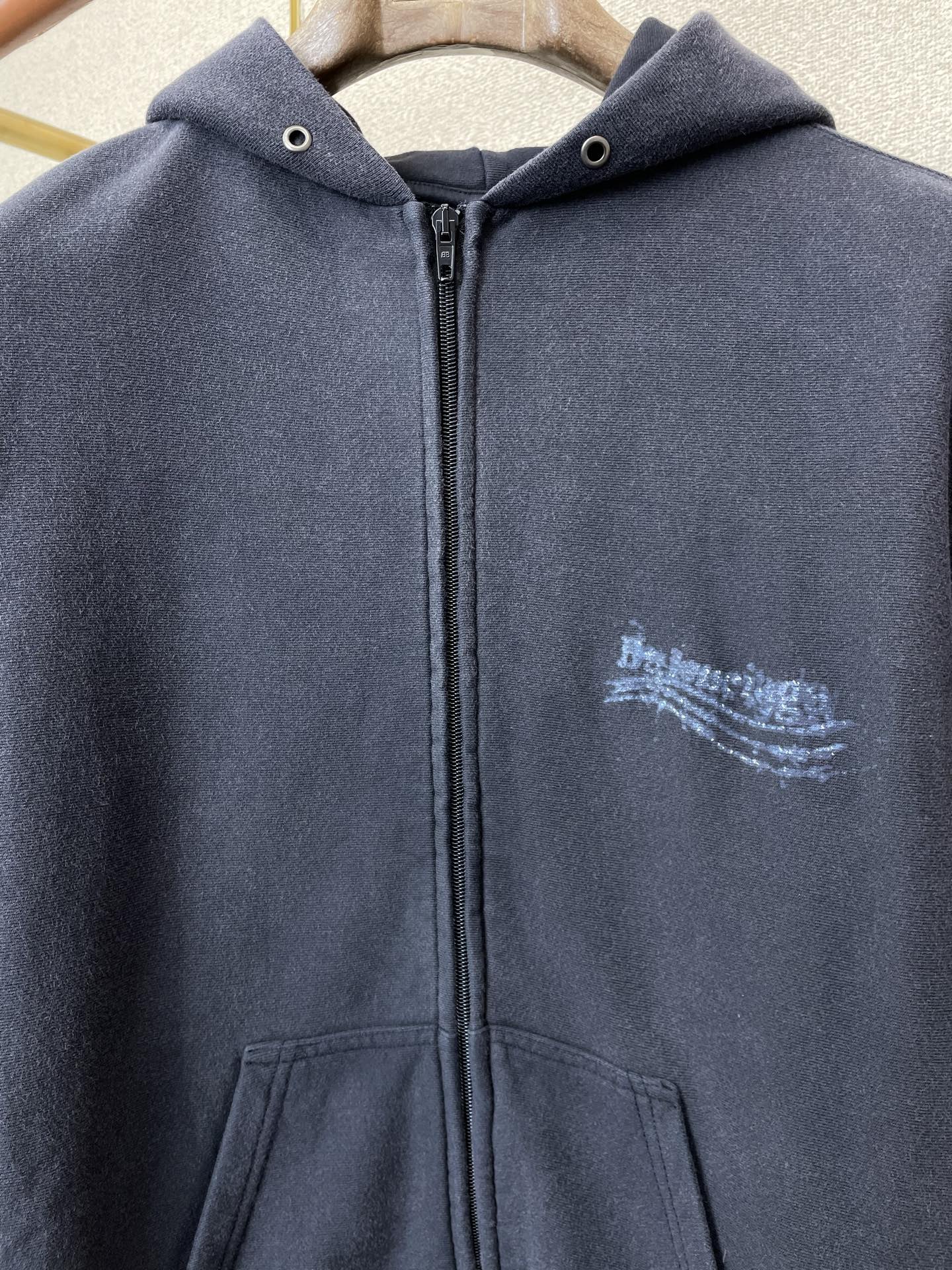 Balenciaga Male Basic Clothing Hooded S-l-xl