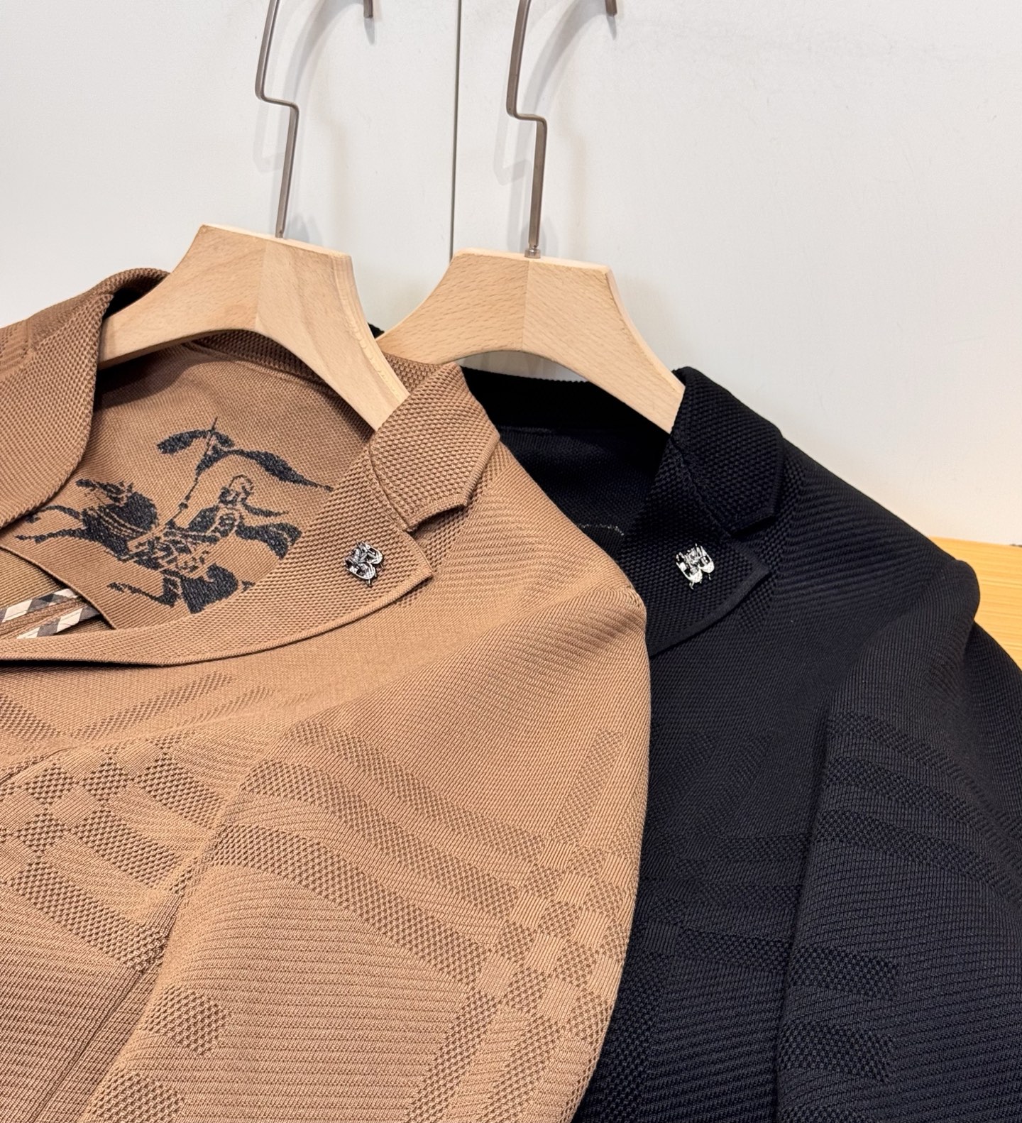 Burberry Male Basic Clothing Knitted Black M-xl