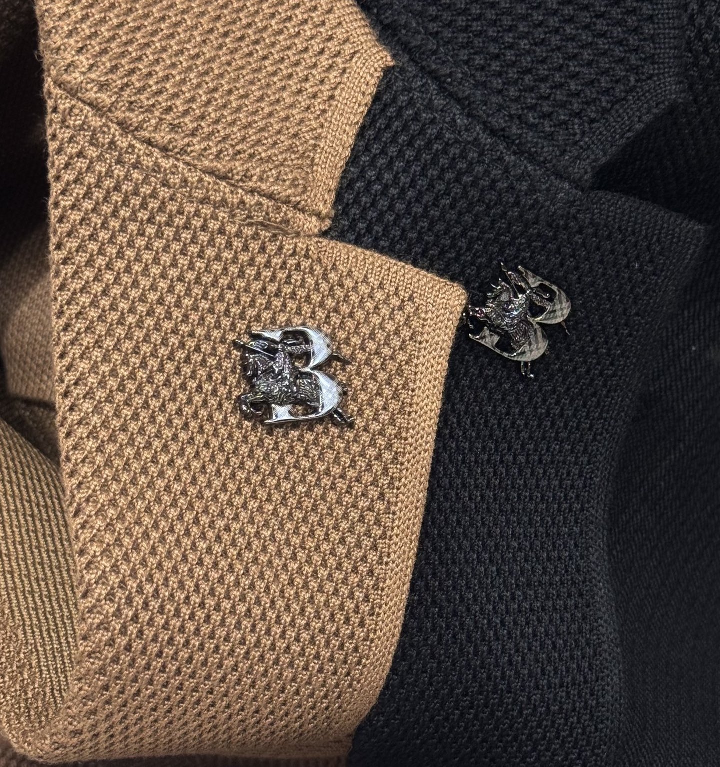 Burberry Male Basic Clothing Knitted Black M-xl