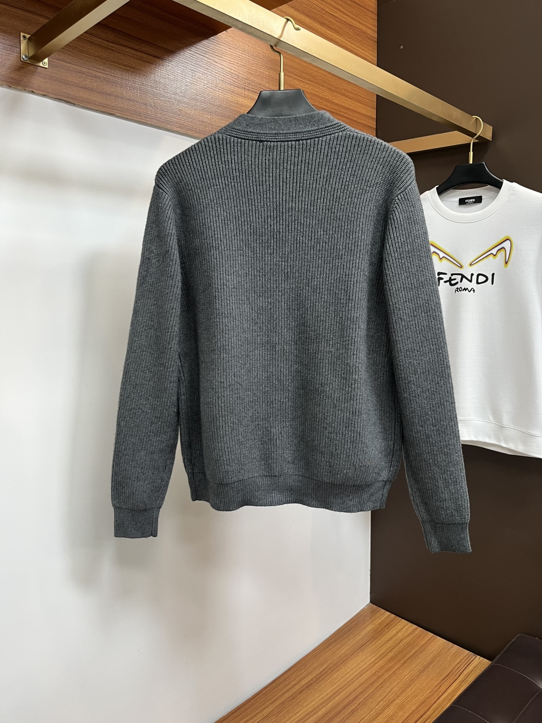 Thom Browne Male Basic Clothing Wool Loose Fit M-xl