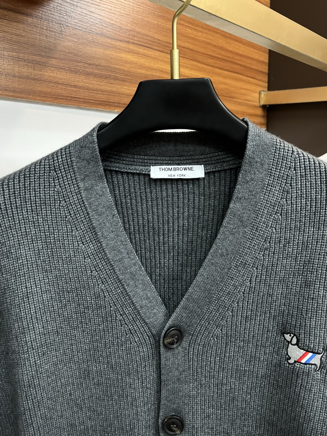 Thom Browne Male Basic Clothing Wool Loose Fit M-xl