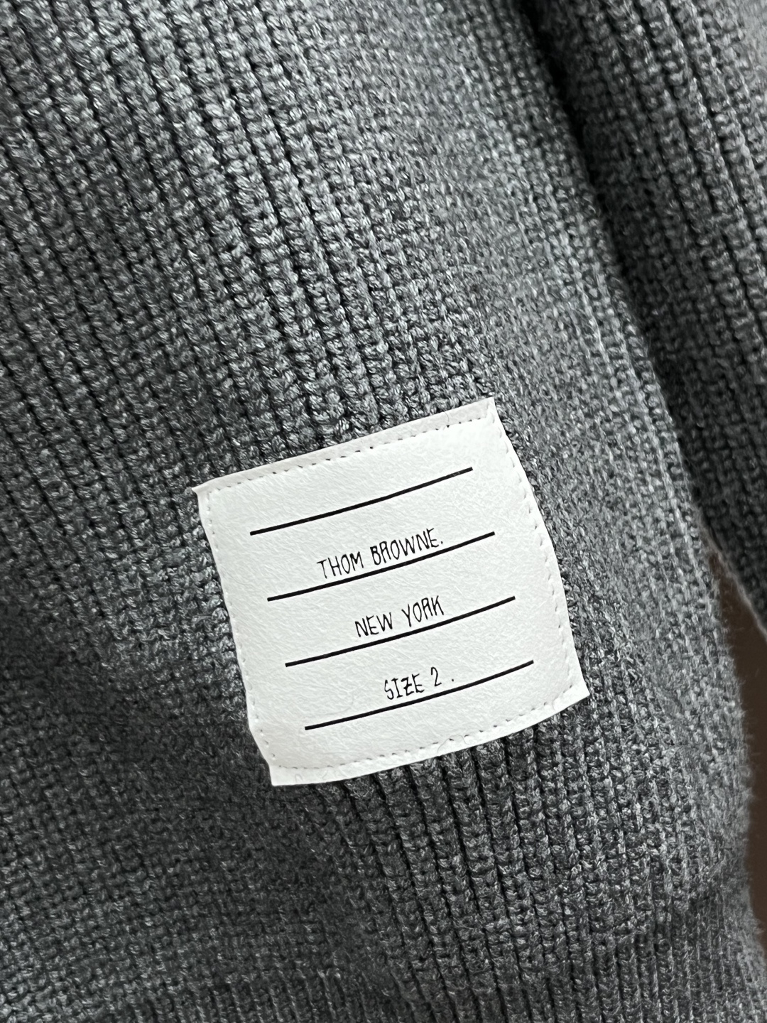 Thom Browne Male Basic Clothing Wool Loose Fit M-xl