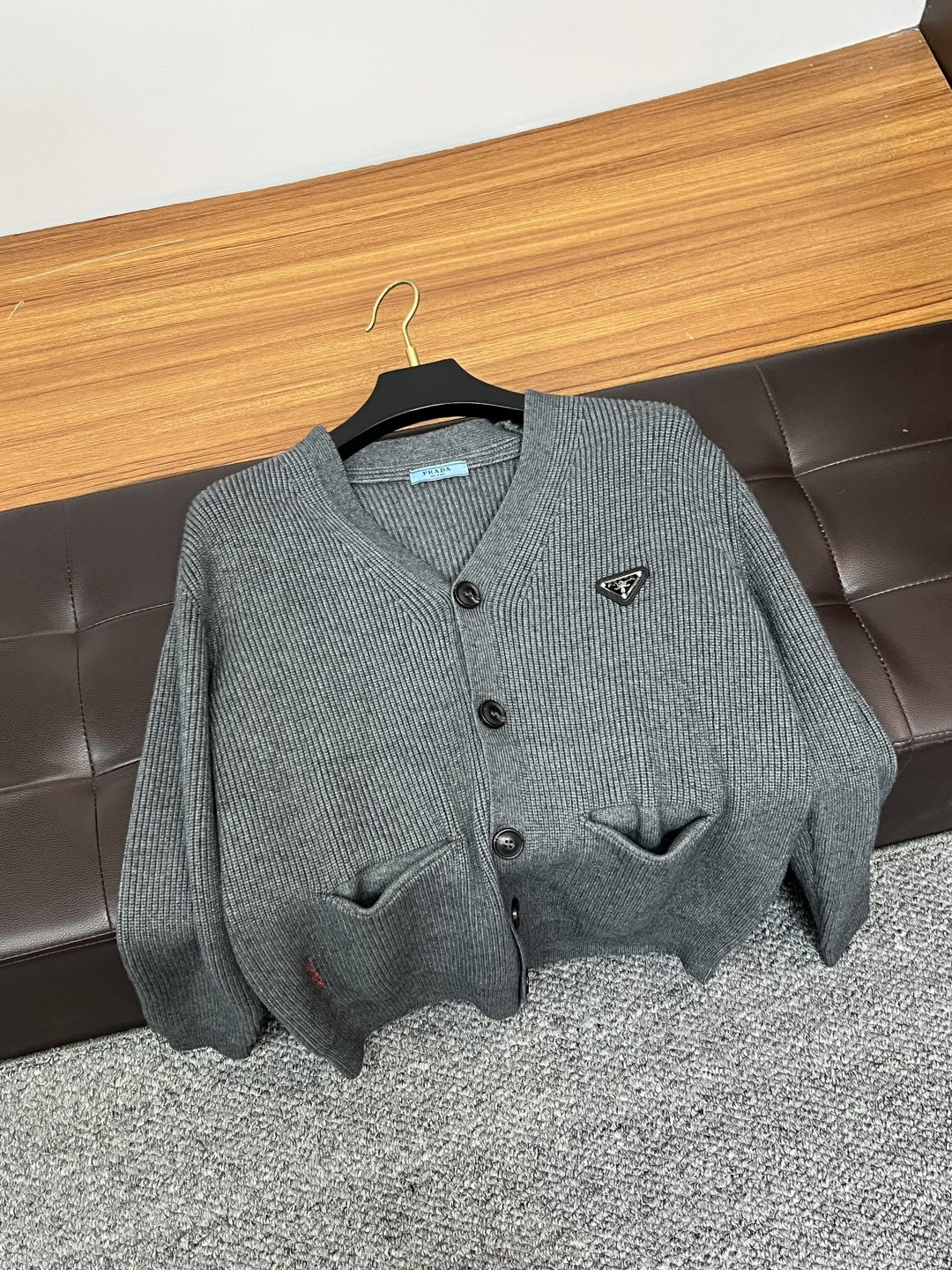 Prada Male Basic Clothing Wool Loose Fit M-xl