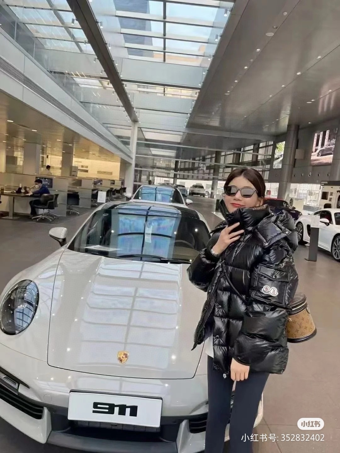 Moncler Down Jacket White Duck Down Black M-l-xl