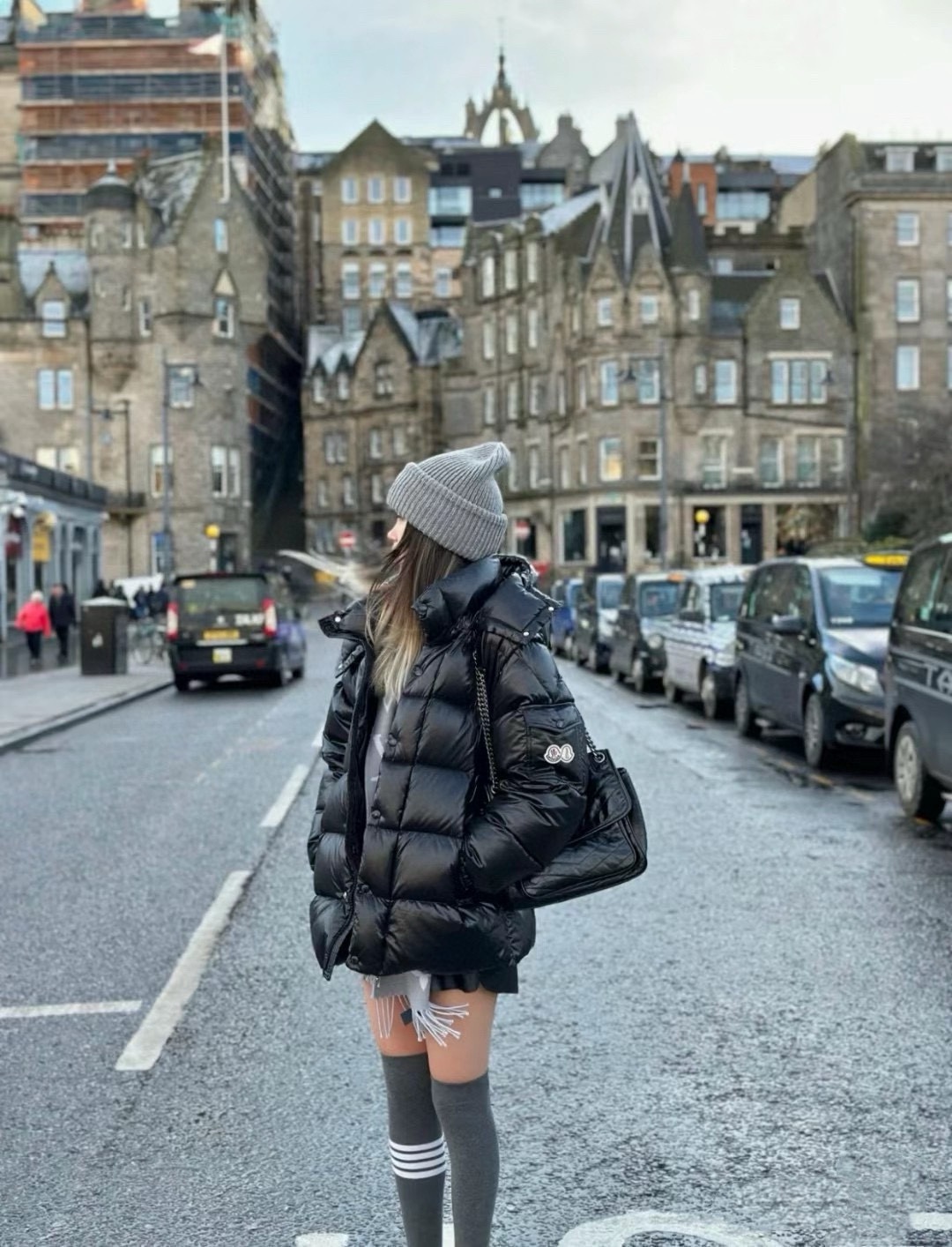 Moncler Down Jacket White Duck Down Black M-l-xl