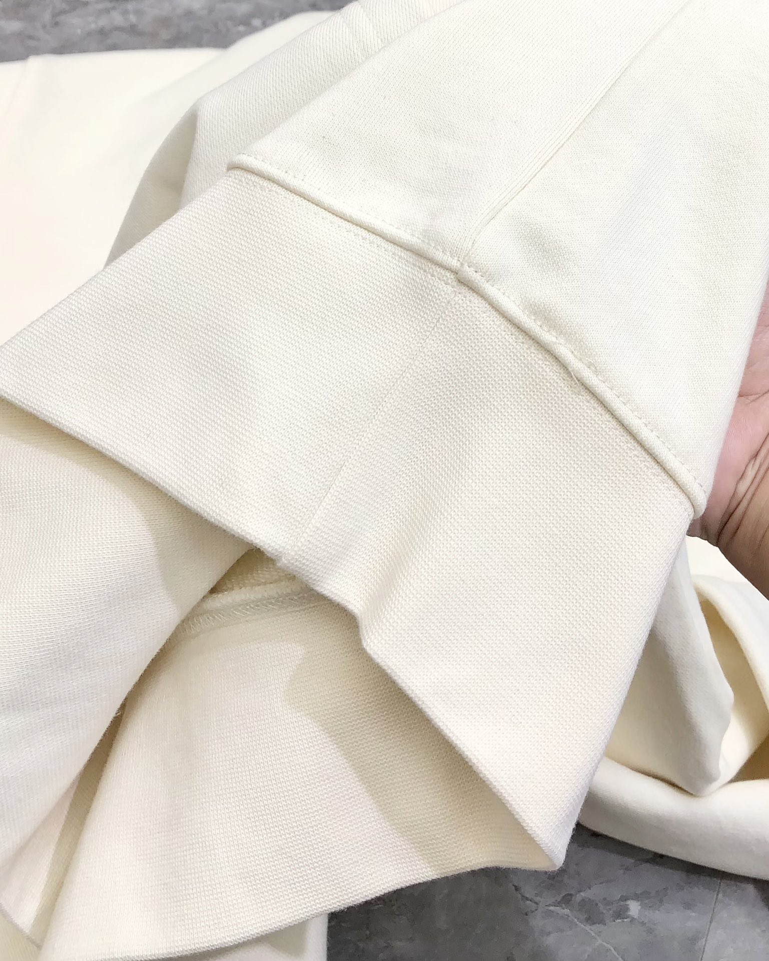 Louis Vuitton Male Hoodie Cotton Beige Hooded S-m-l-xl