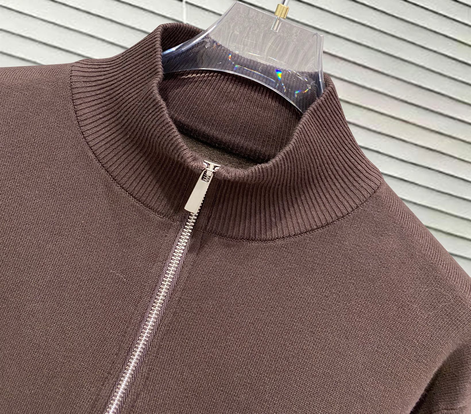 Prada Couple Basic Clothing Wool Black Slim Fit S-m-xl