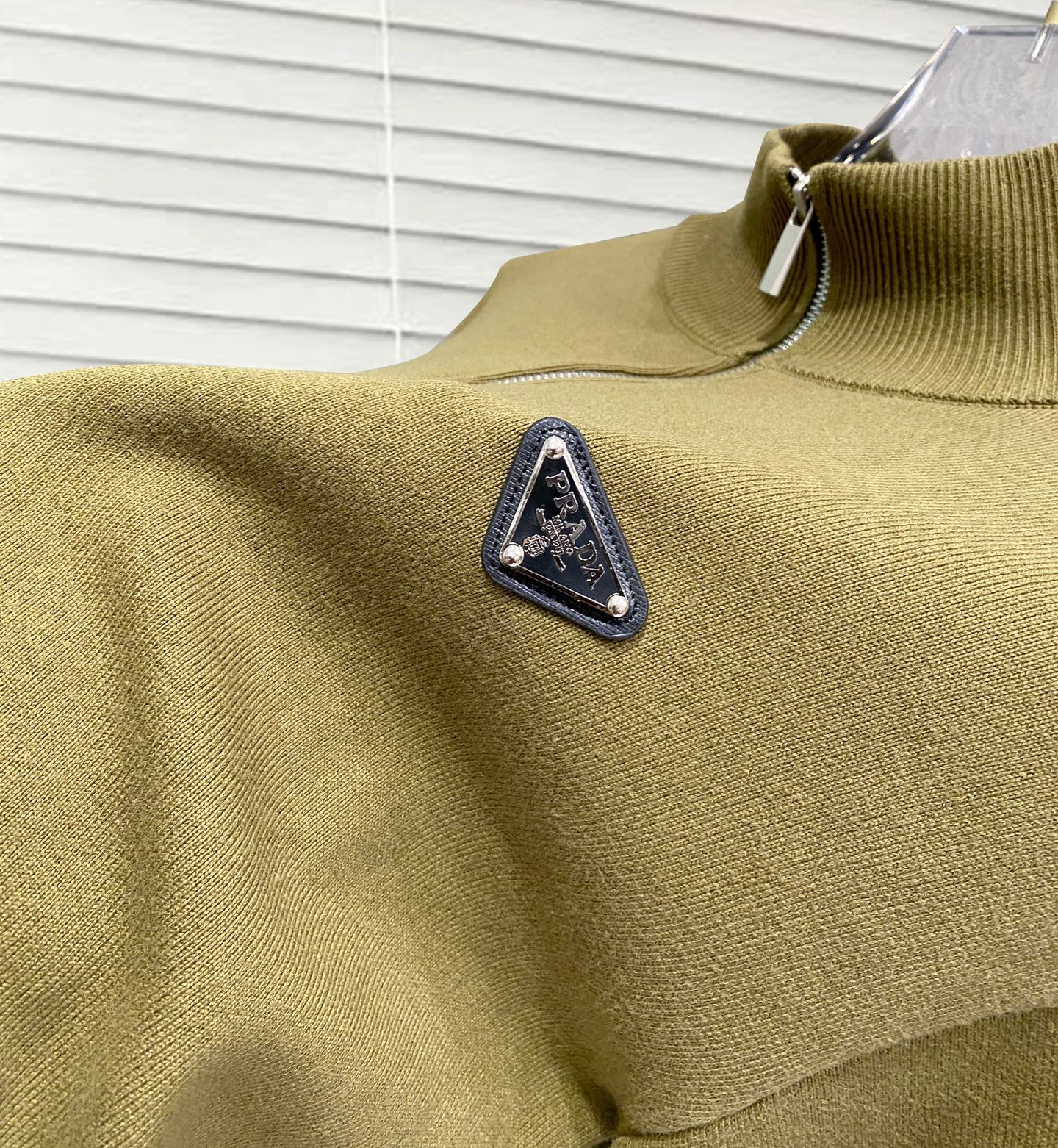 Prada Couple Basic Clothing Wool Black Slim Fit S-m-xl