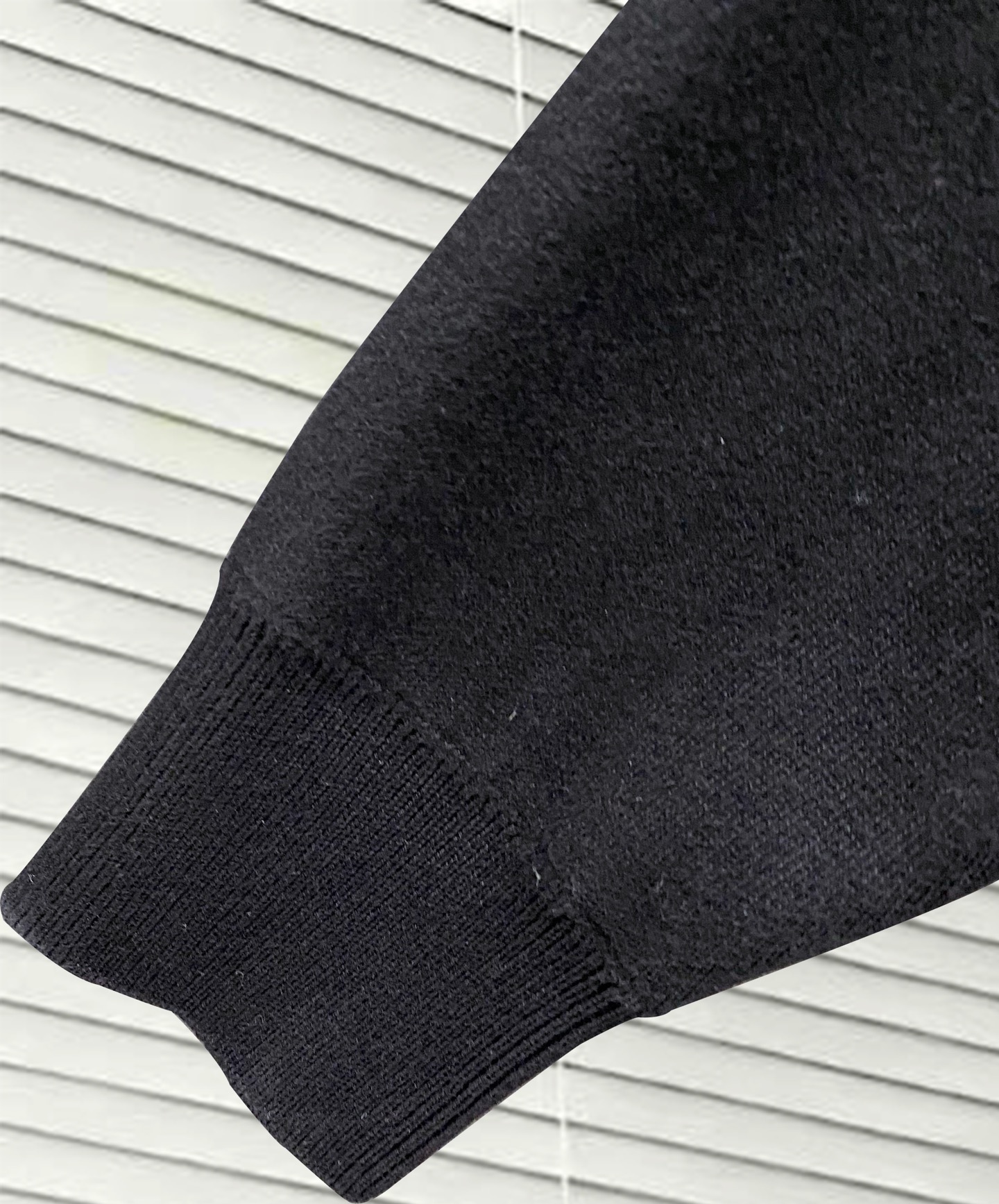 Prada Couple Basic Clothing Wool Black Slim Fit S-m-xl