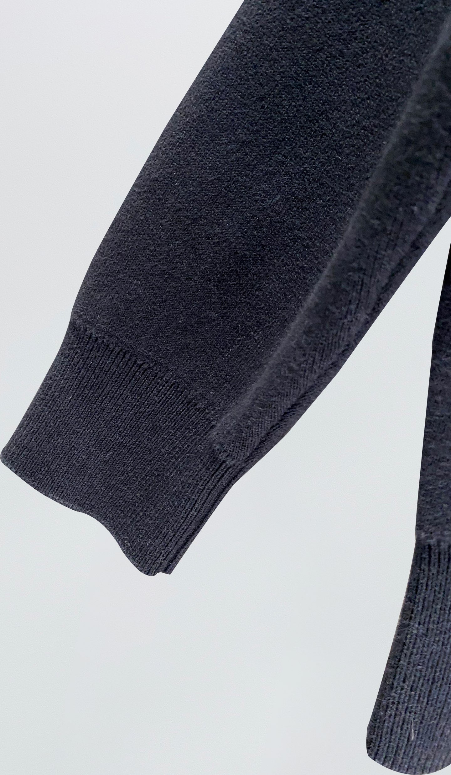 Prada Couple Basic Clothing Wool Black Slim Fit S-m-xl