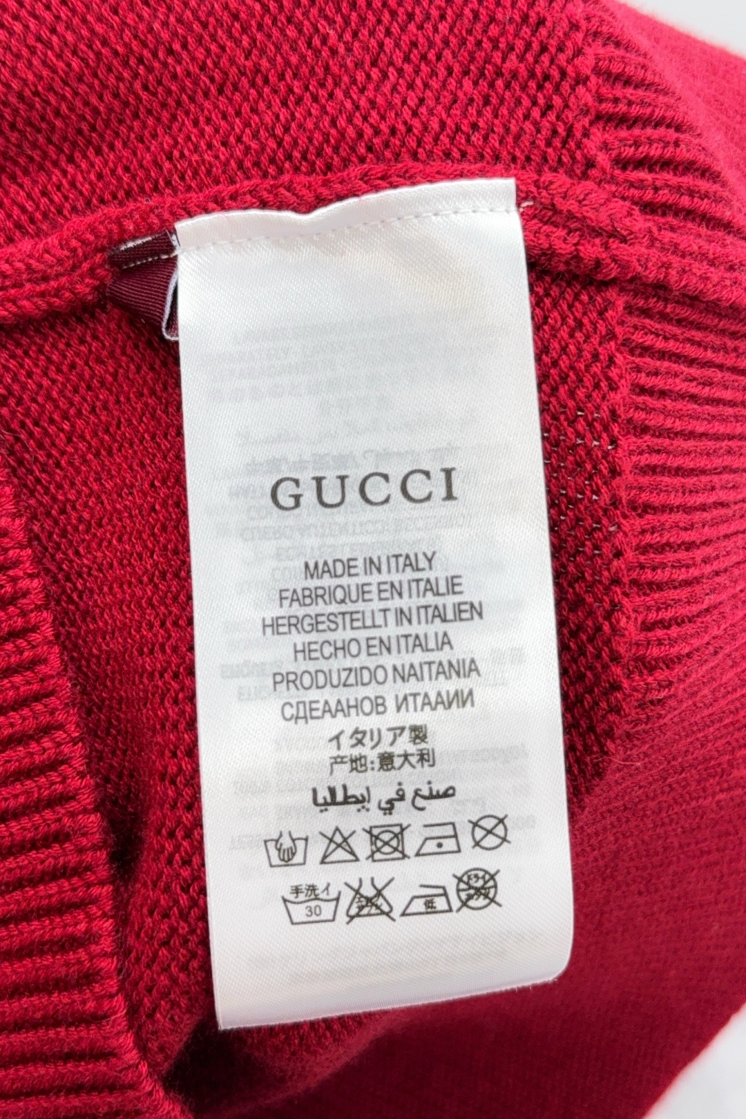 Gucci Basic Clothing Wool S-l-xl