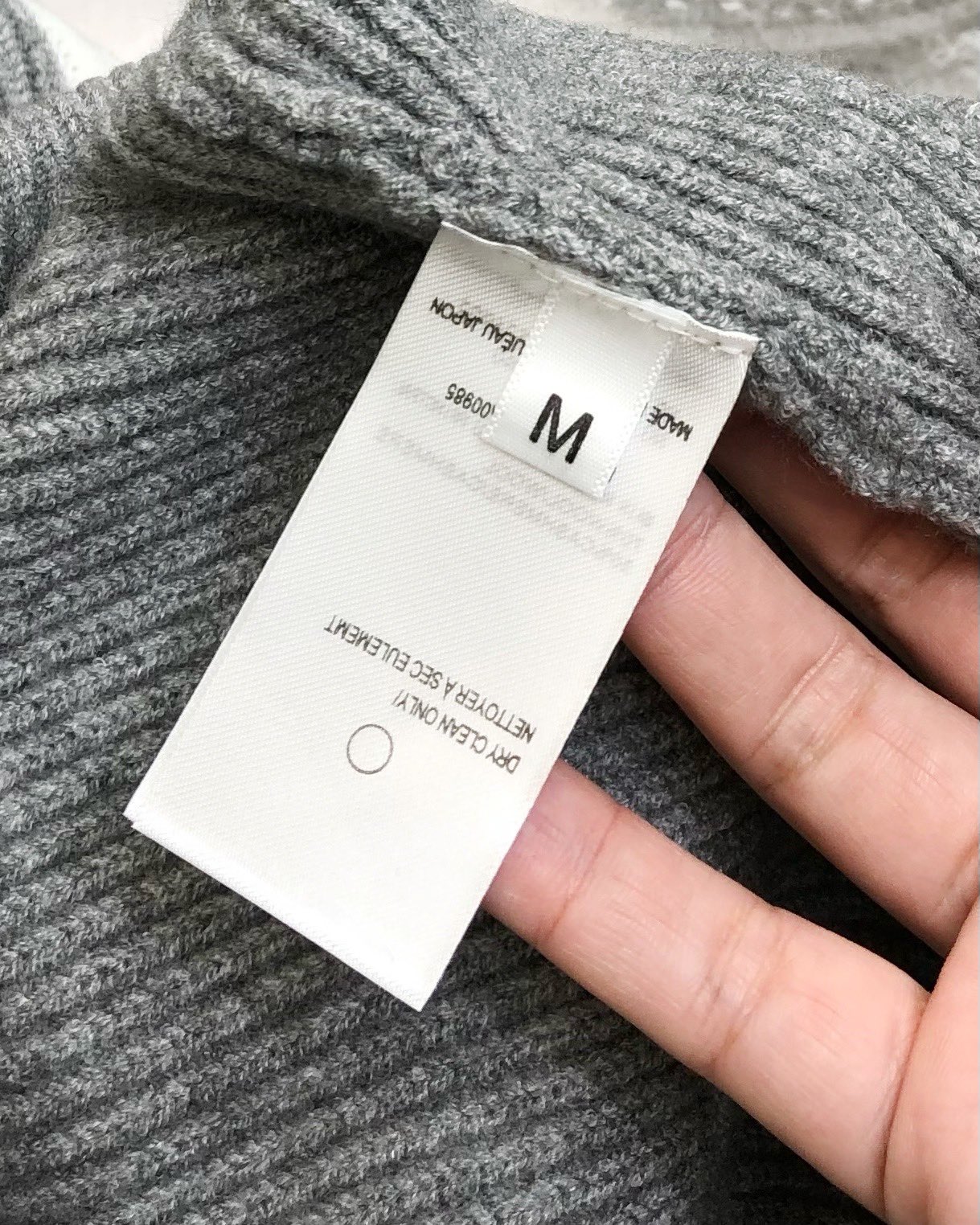 Thom Browne Male Basic Clothing Wool Blue M-xl
