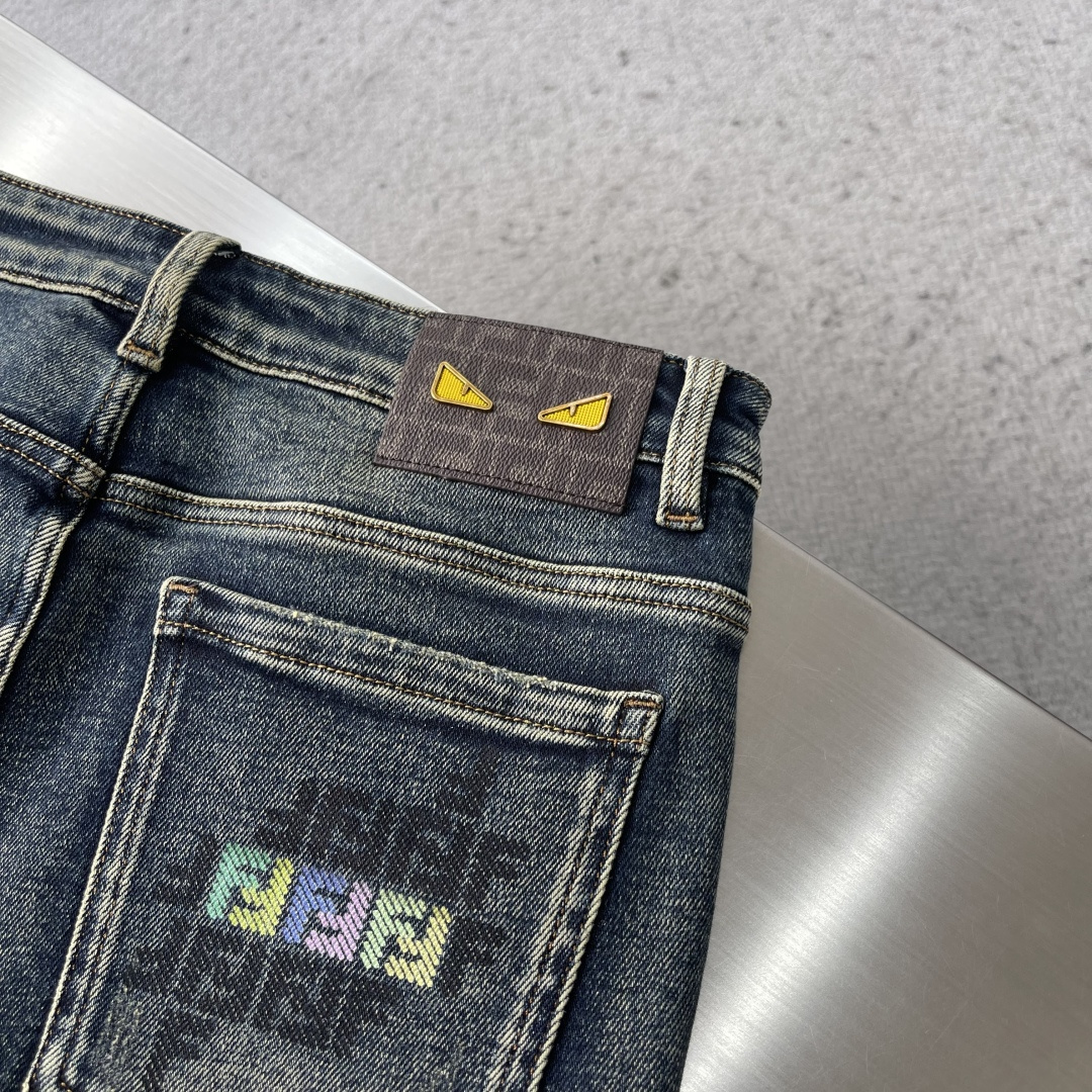 Fendi Jeans Printed L