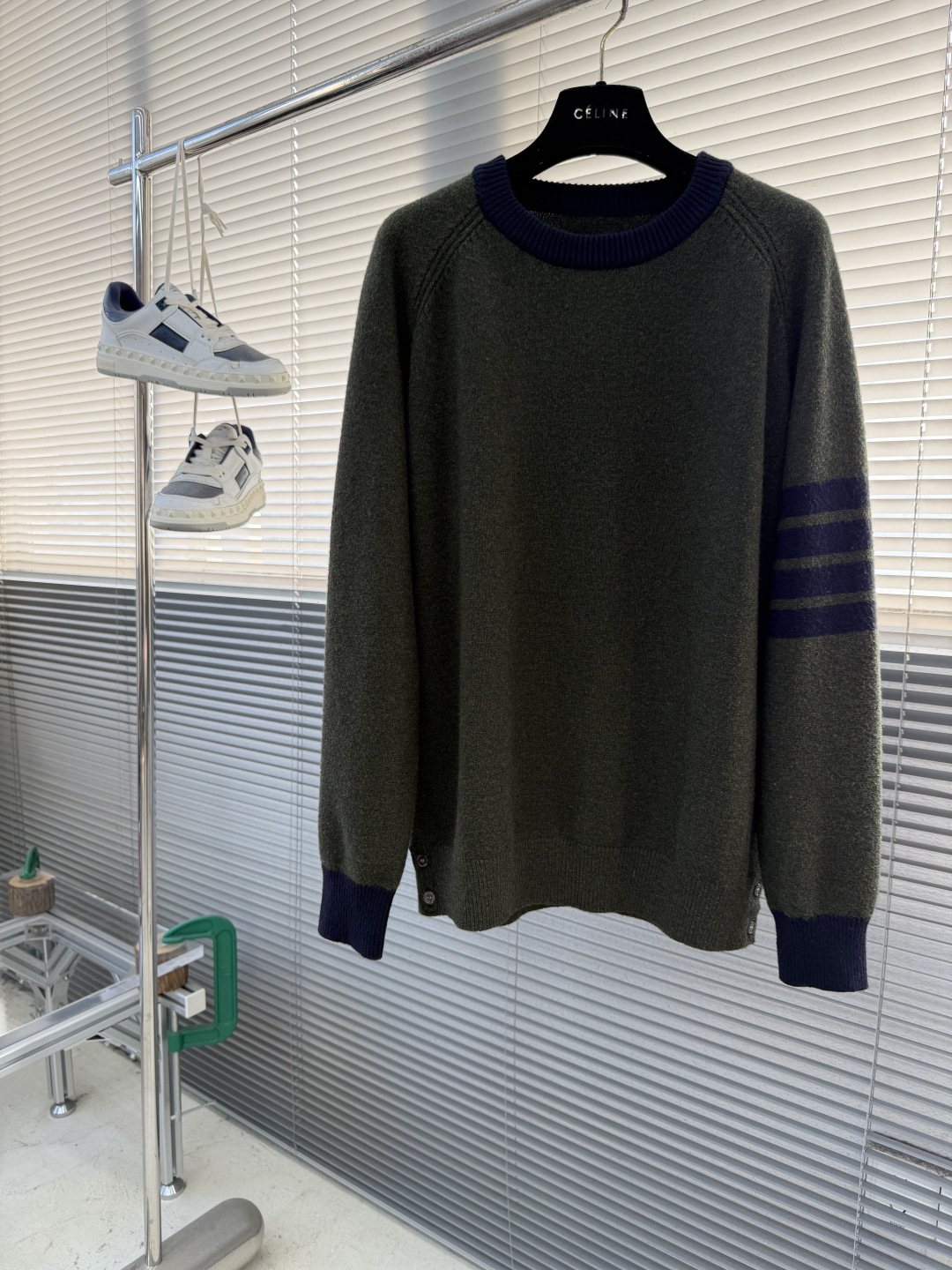 Thom Browne Couple Basic Clothing Wool