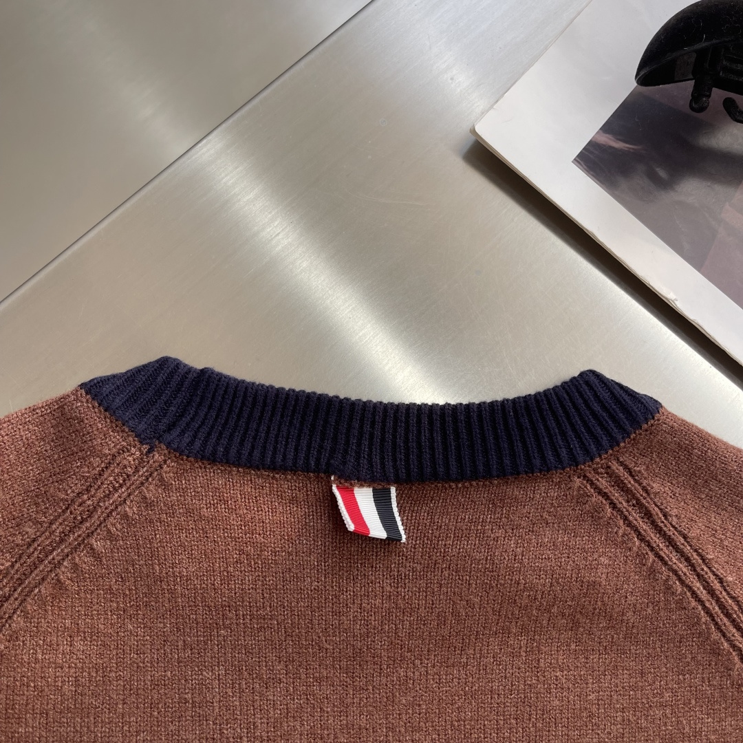 Thom Browne Couple Basic Clothing Wool