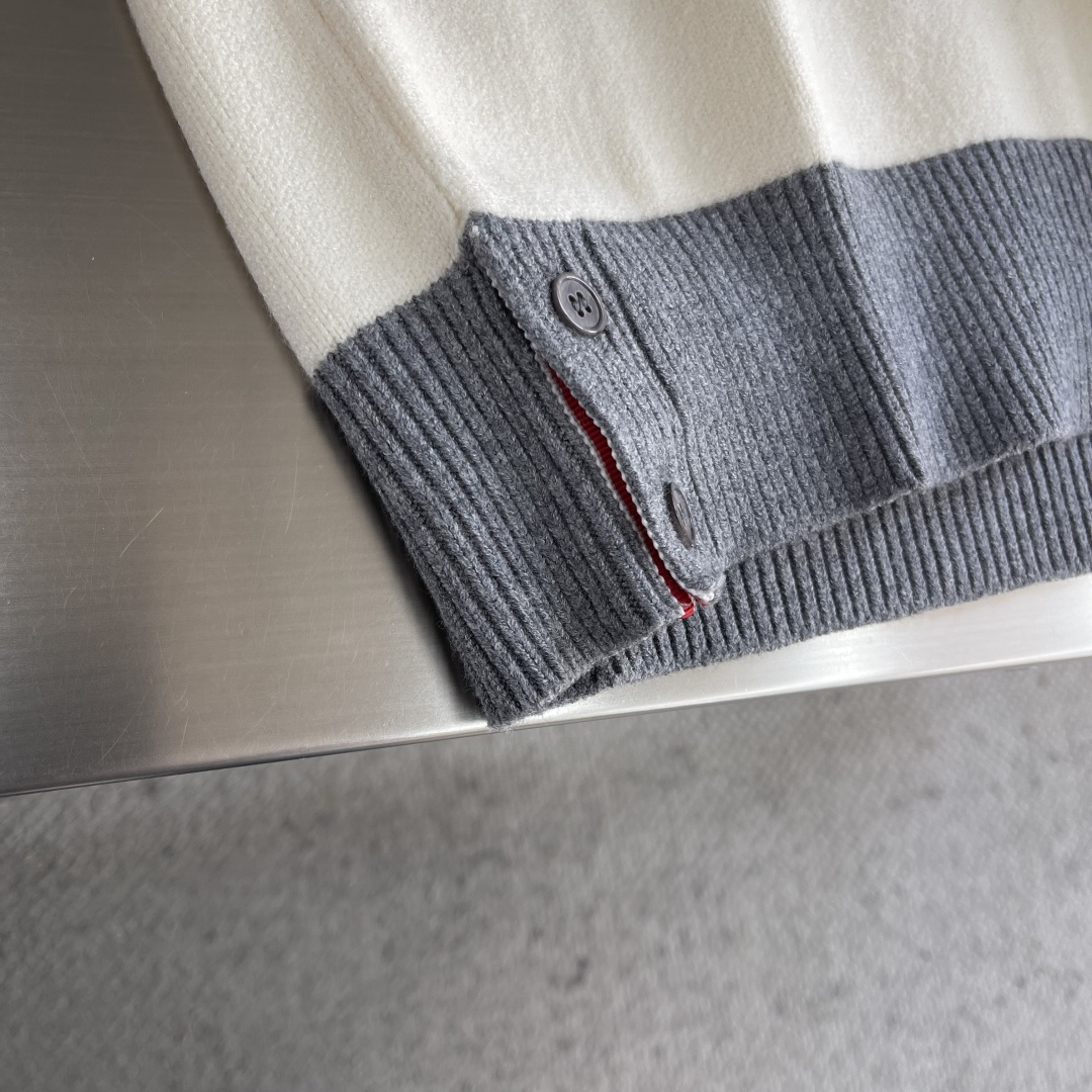 Thom Browne Couple Basic Clothing Wool