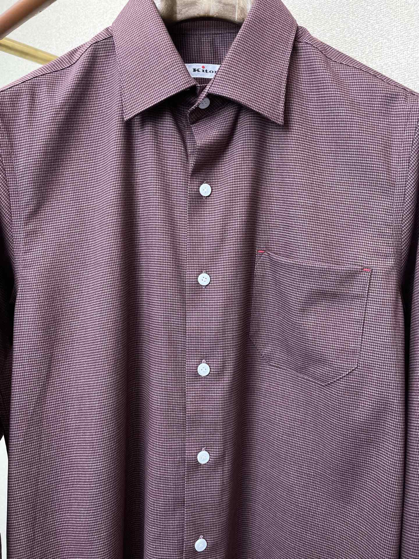 Kiton Male Shirt