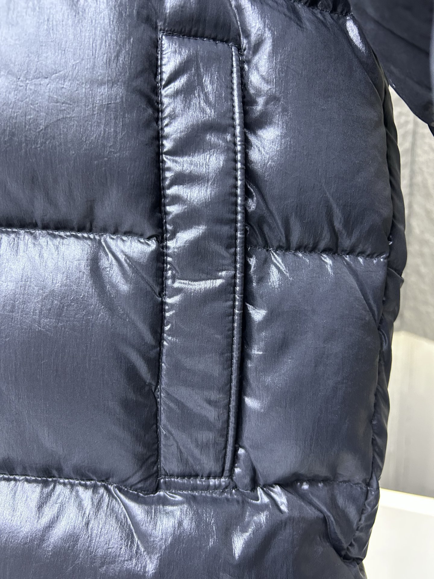 Moncler Down Jacket White Duck Down Black M-l-xl