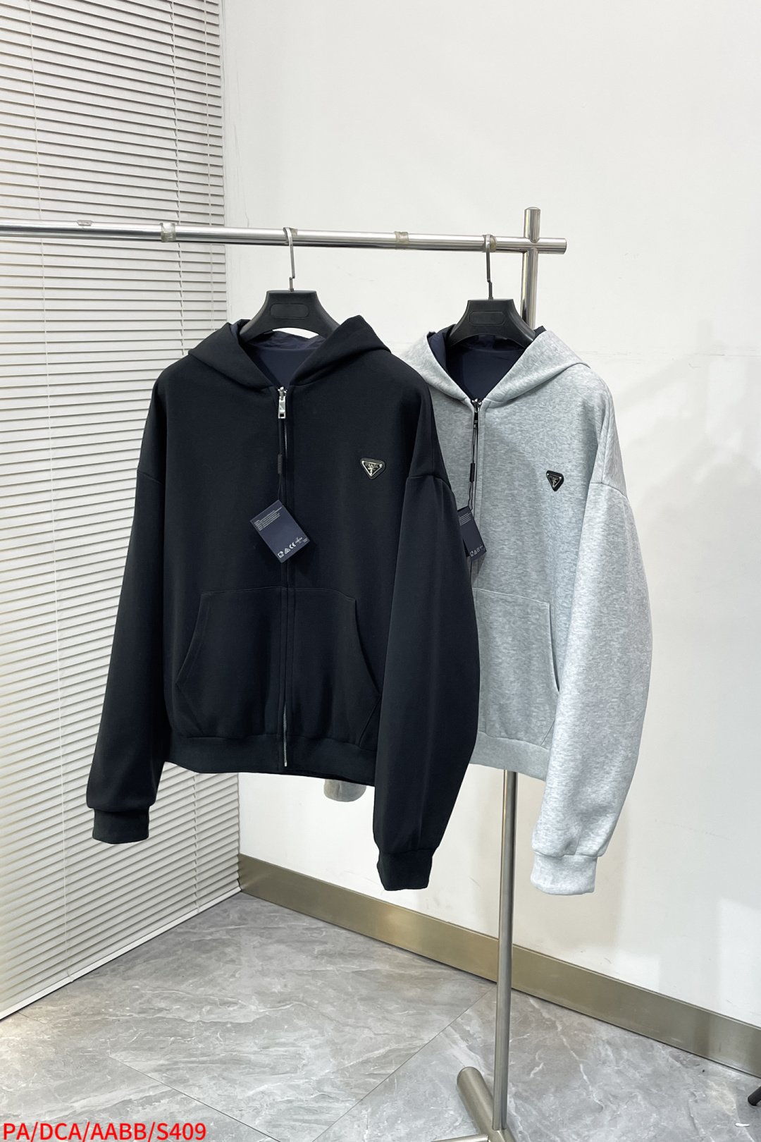 Prada Hoodie Hooded S-l-xl