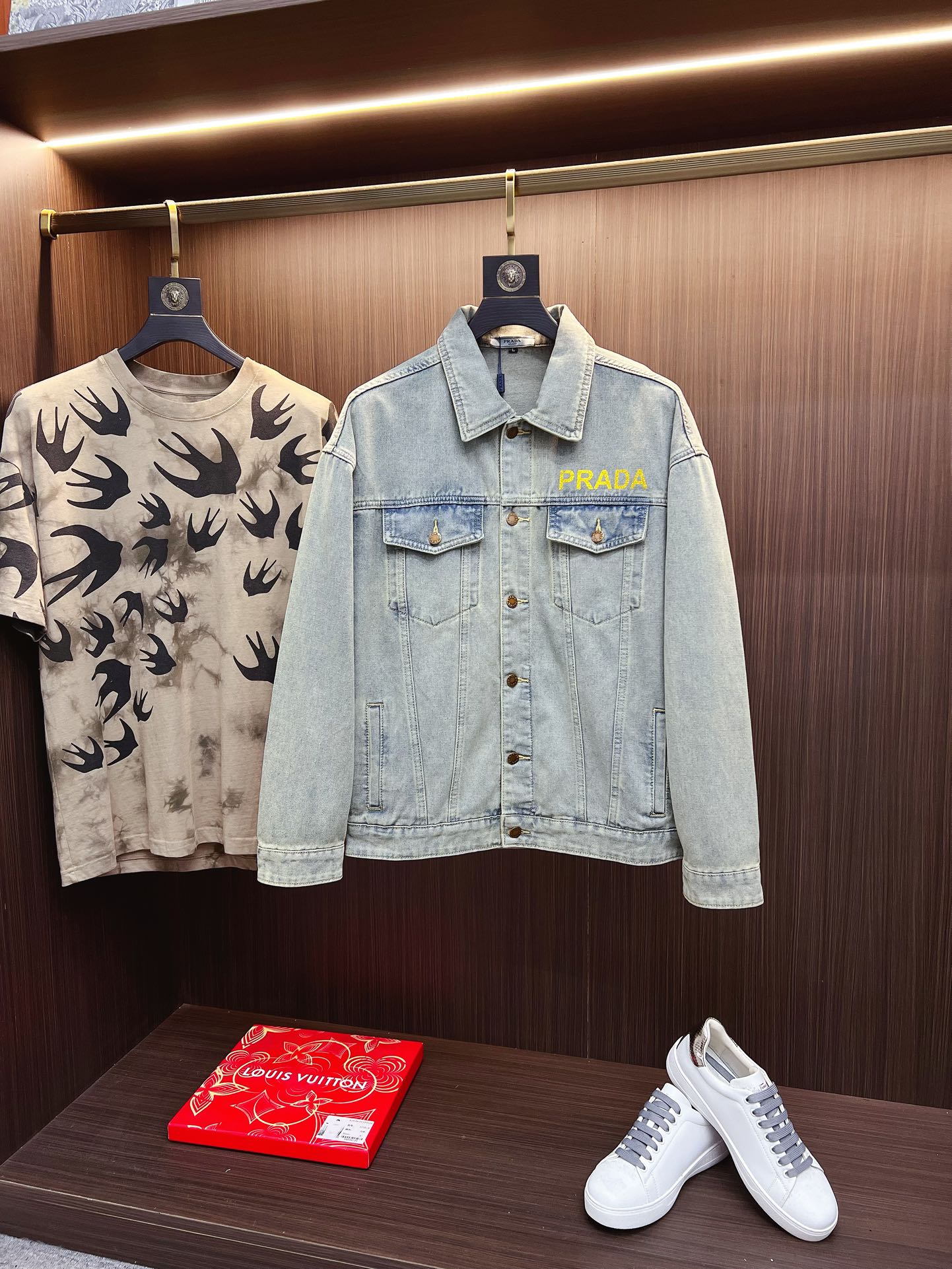 Prada Male Basic Clothing S-m-xxxl