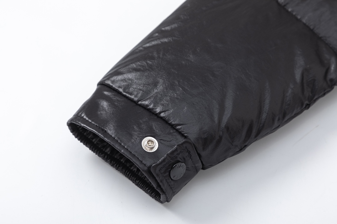 Moncler Down Jacket White Duck Down Black M-l-xl