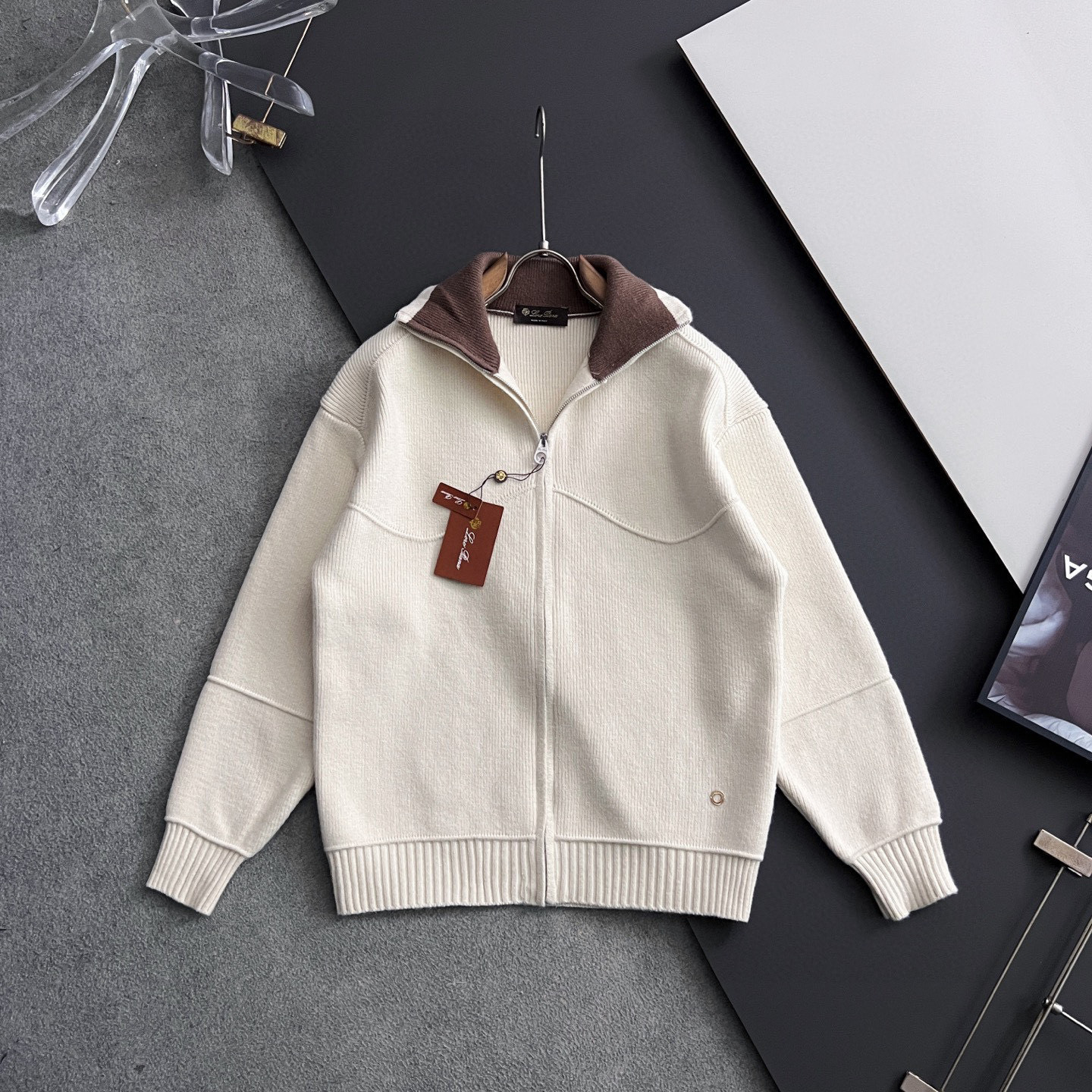 Loro Piana Basic Clothing Wool Striped M-l-xl