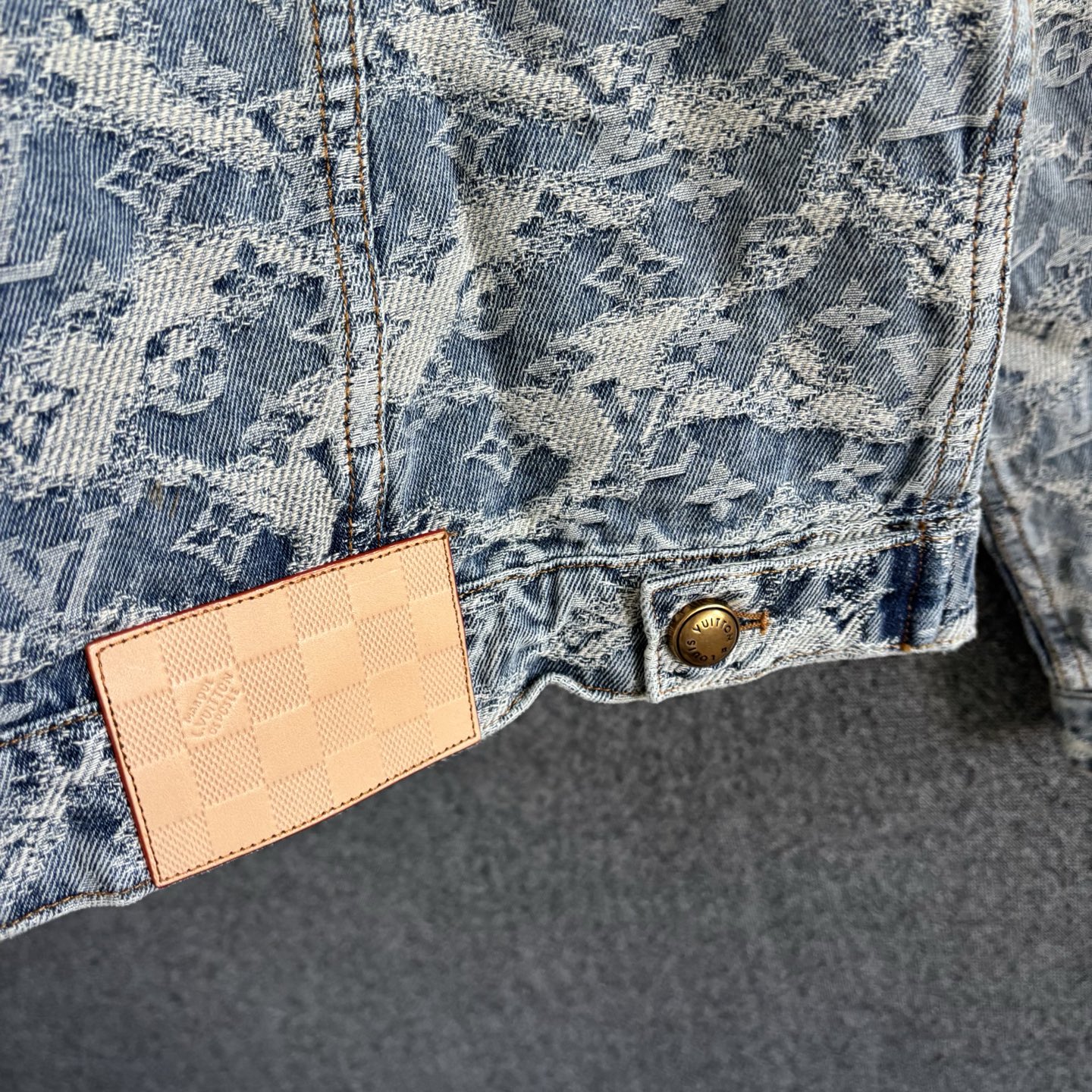 Louis Vuitton Couple Jacket Blue S-m-l-xl